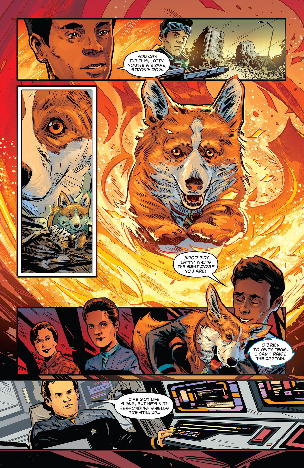 Read online Star Trek: Deep Space Nine - The Dog of War comic -  Issue #5 - 12