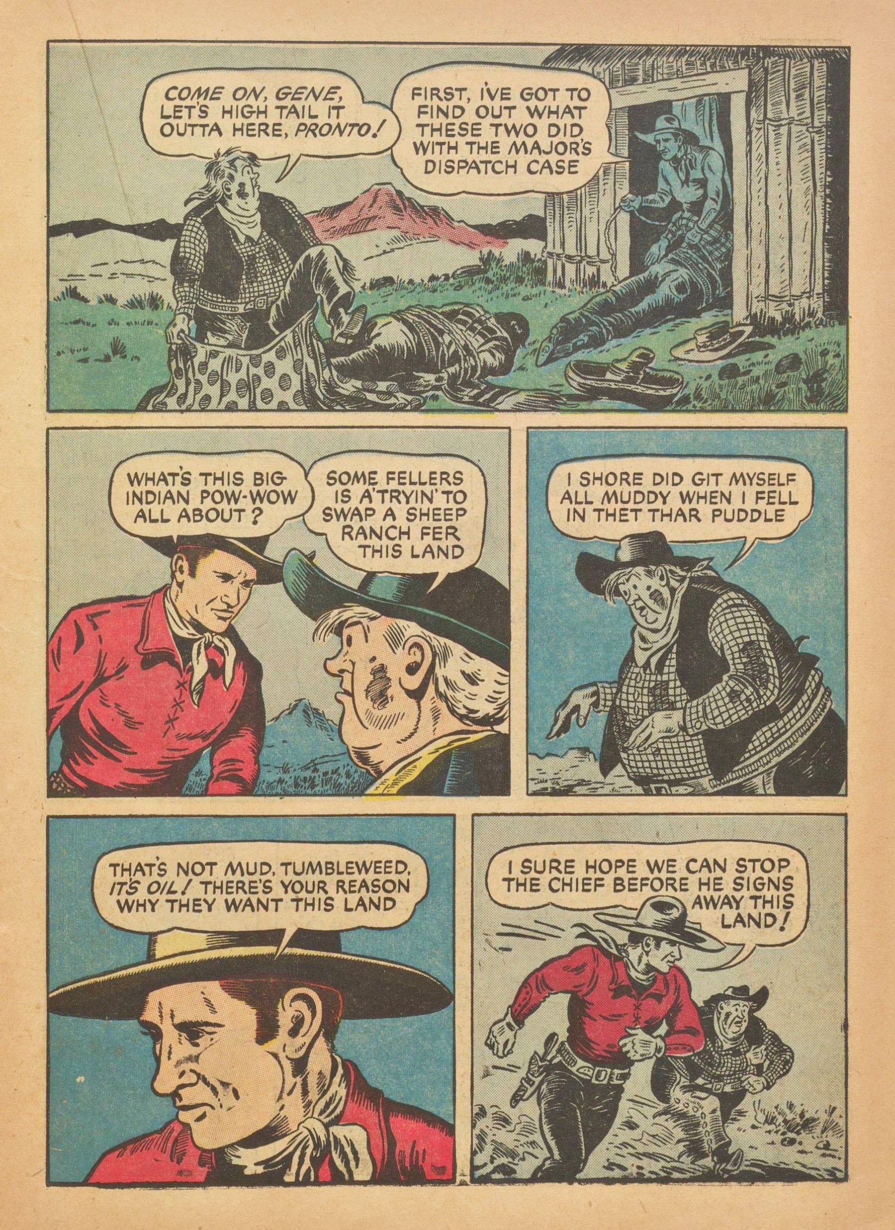 Read online Gene Autry Comics comic -  Issue #2 - 27