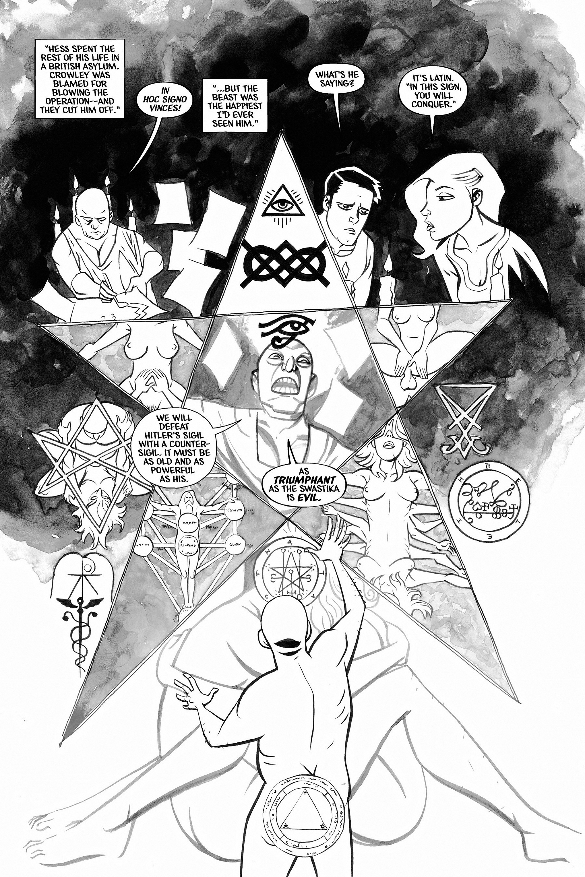 Read online Aleister & Adolf comic -  Issue # TPB - 45