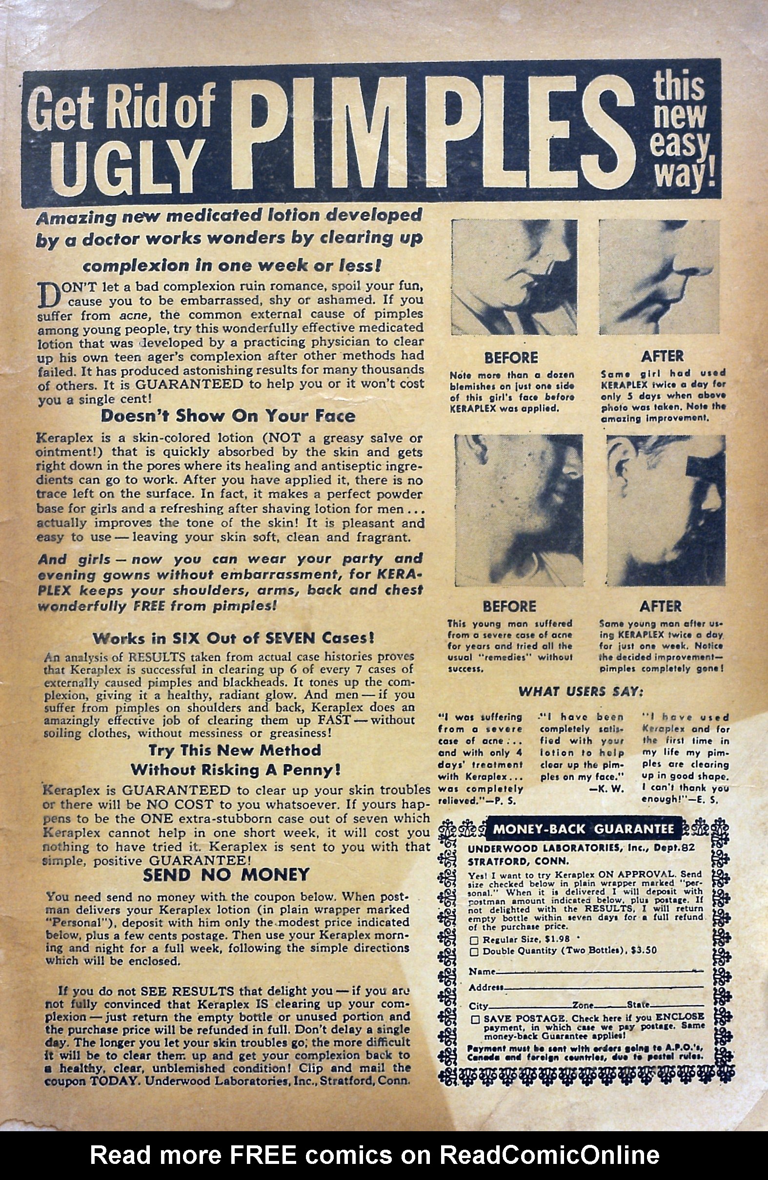 Read online Glamorous Romances comic -  Issue #89 - 35
