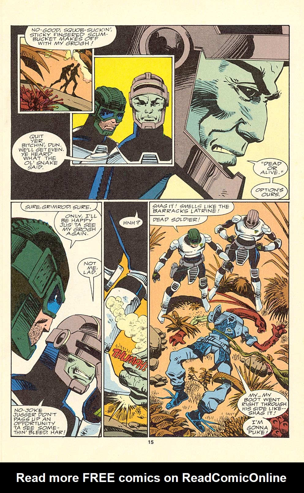 Read online Alien Legion comic -  Issue #20 - 17