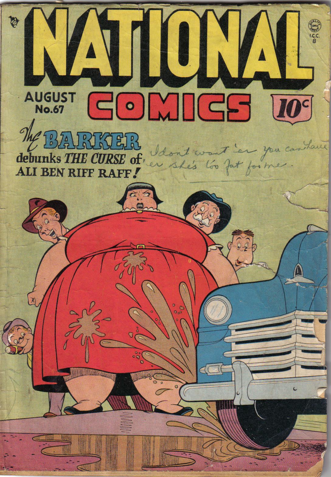 Read online National Comics comic -  Issue #67 - 1