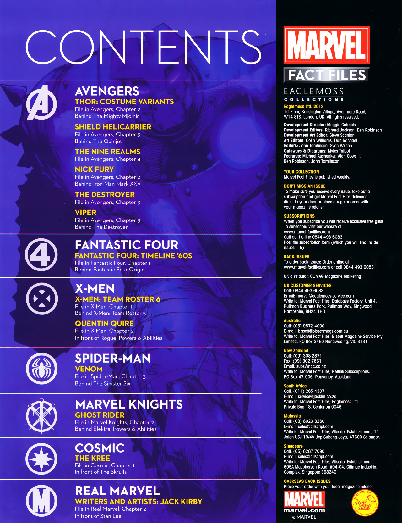 Read online Marvel Fact Files comic -  Issue #6 - 2