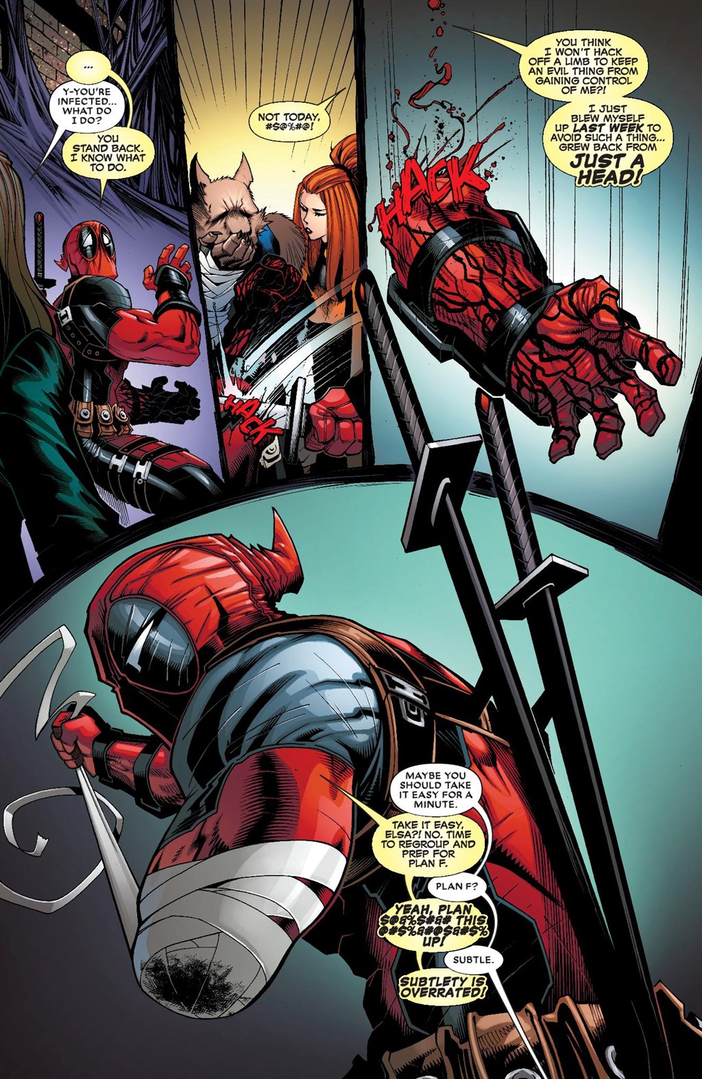 Read online Deadpool by Kelly Thompson comic -  Issue # TPB (Part 3) - 12