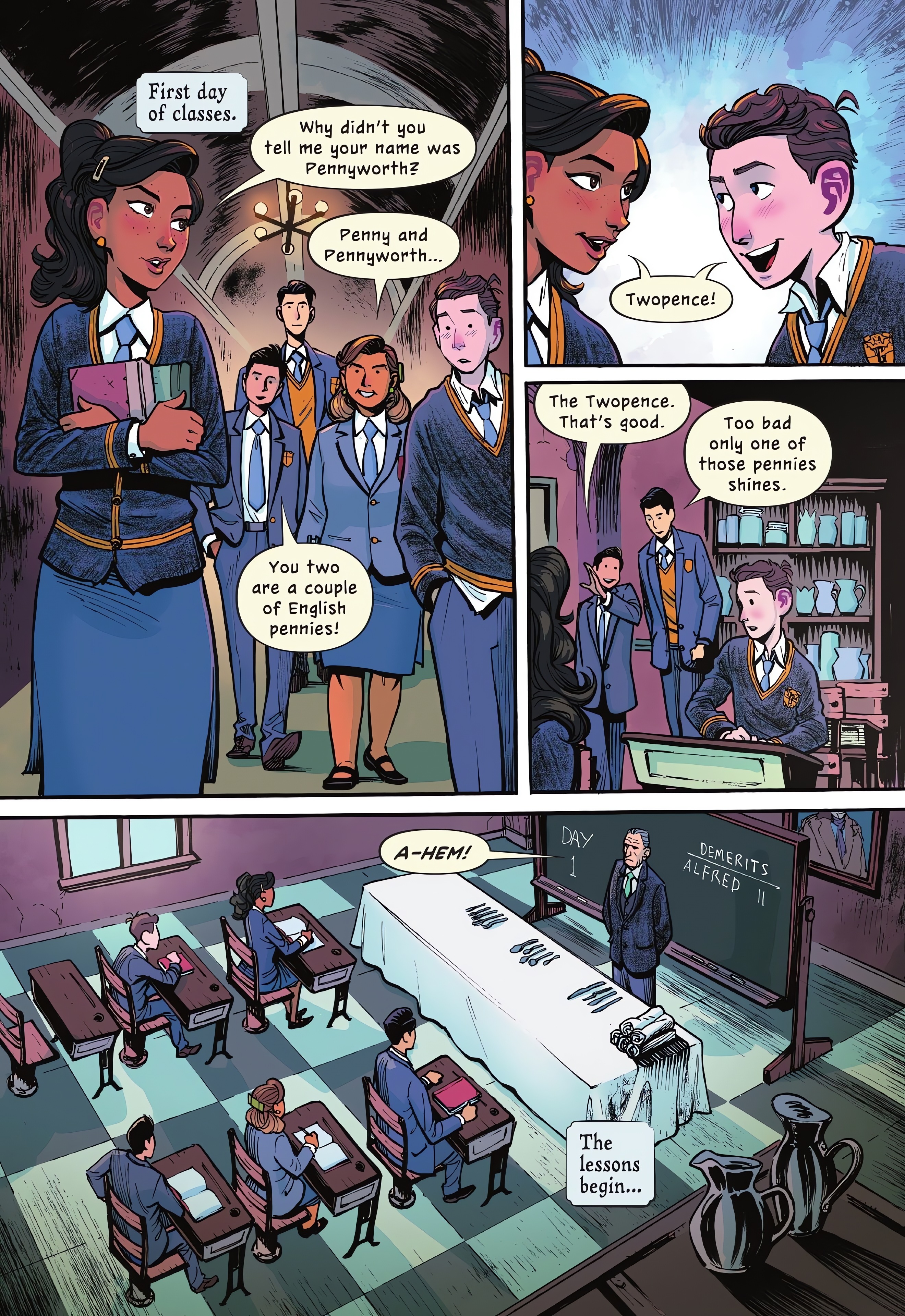 Read online Young Alfred: Pain in the Butler comic -  Issue # TPB (Part 1) - 32