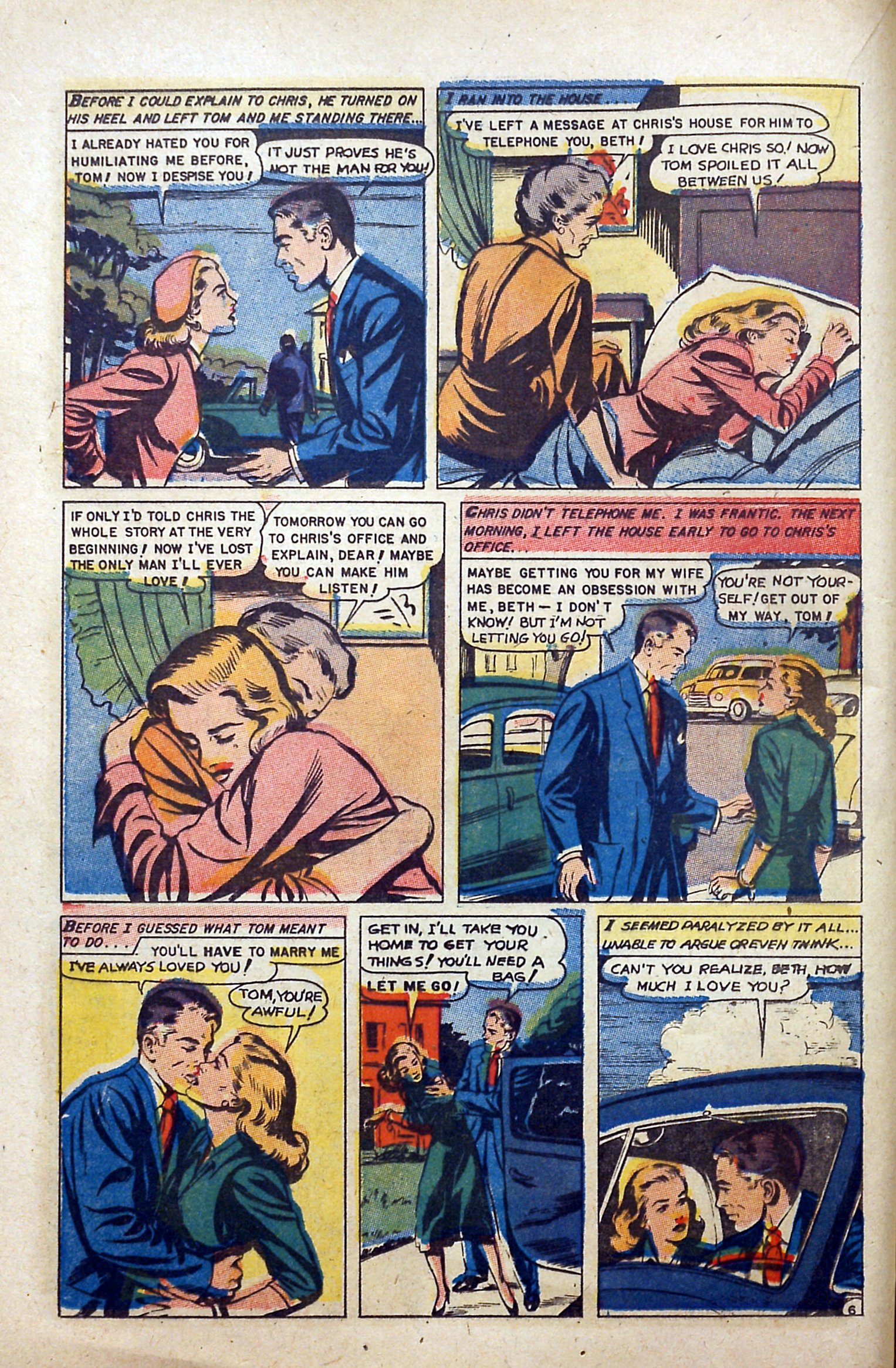 Read online Glamorous Romances comic -  Issue #89 - 16