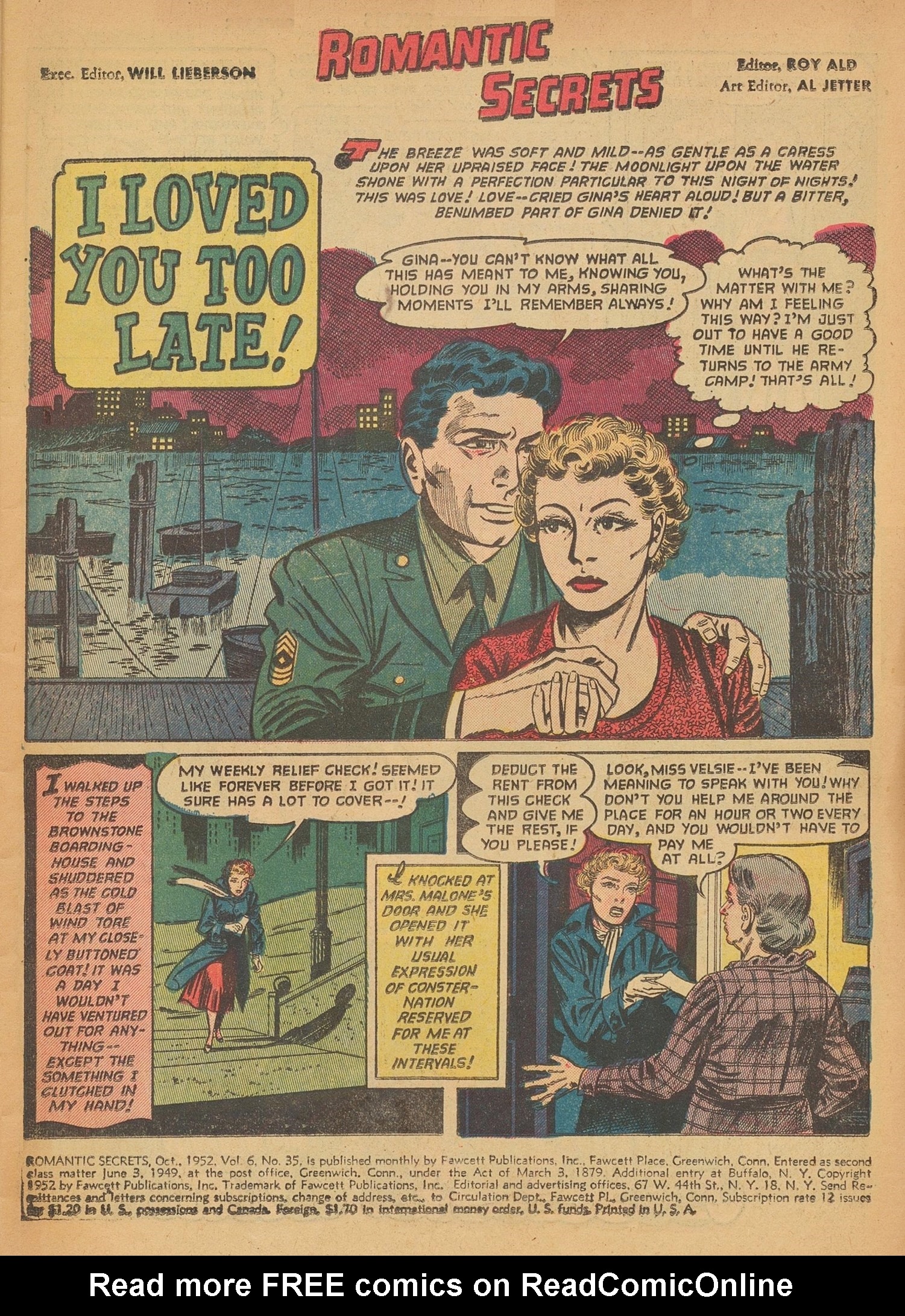 Read online Romantic Secrets comic -  Issue #35 - 3