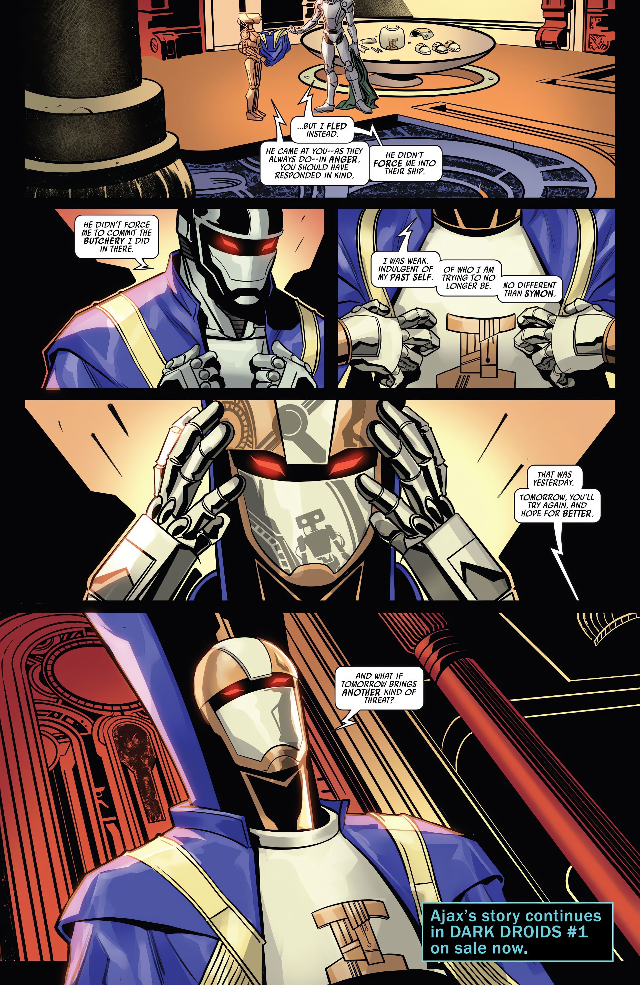 Read online Star Wars: Dark Droids - D-Squad comic -  Issue #1 - 32