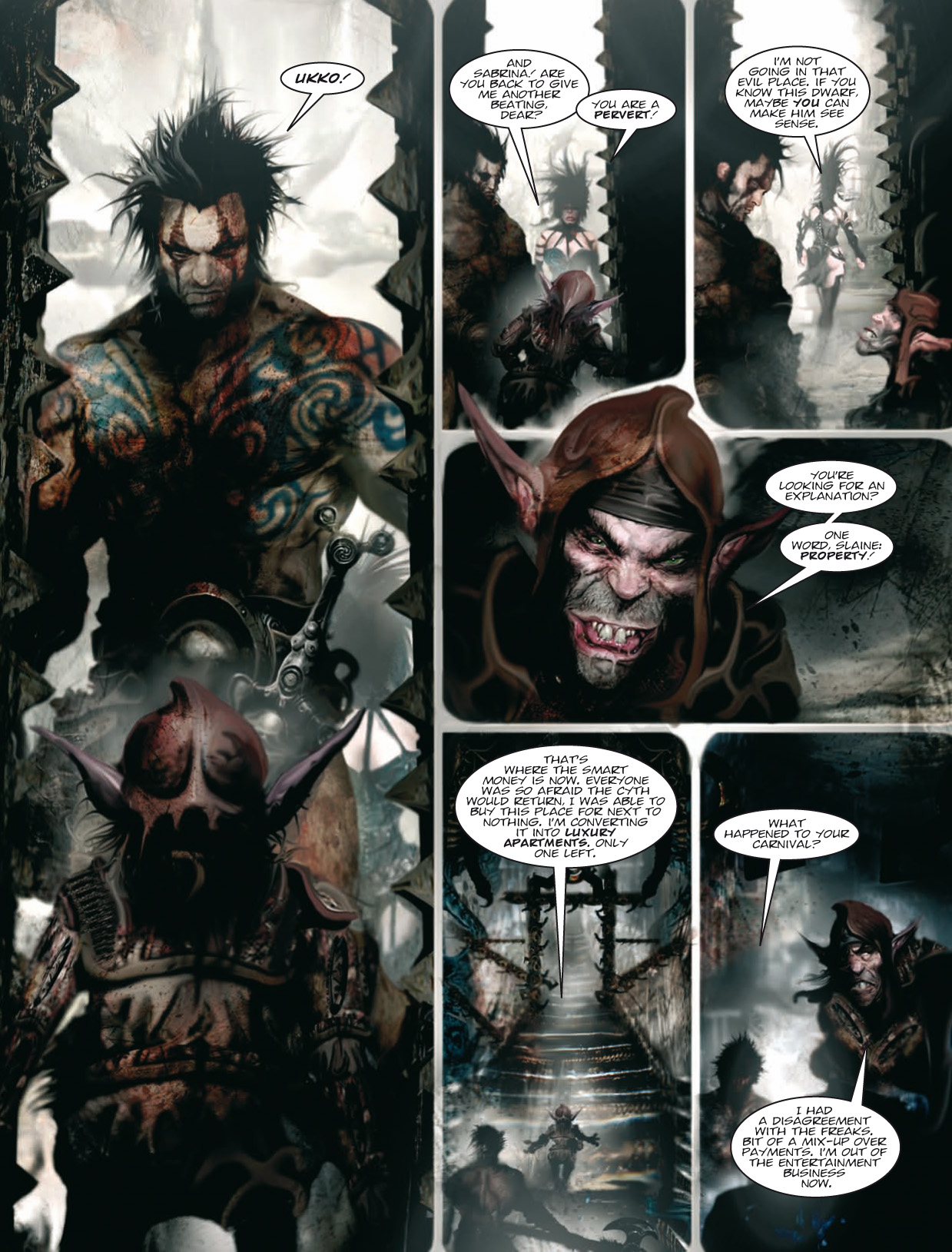 Read online Sláine comic -  Issue # TPB 13 - 21