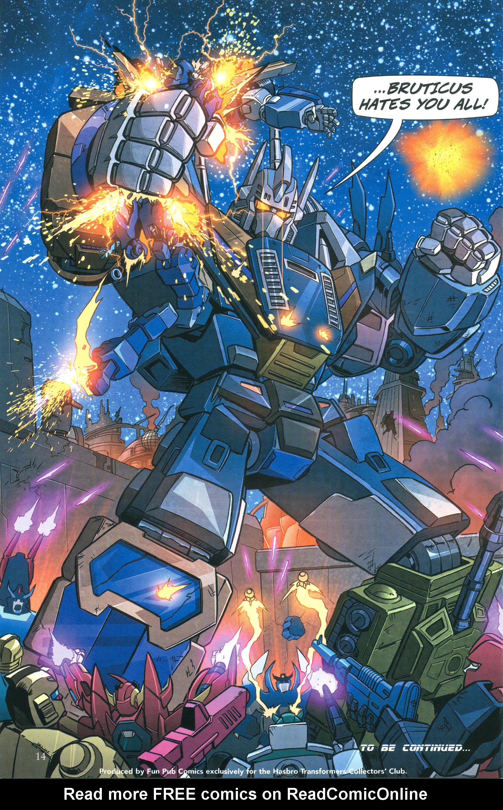 Read online Transformers: Collectors' Club comic -  Issue #35 - 14