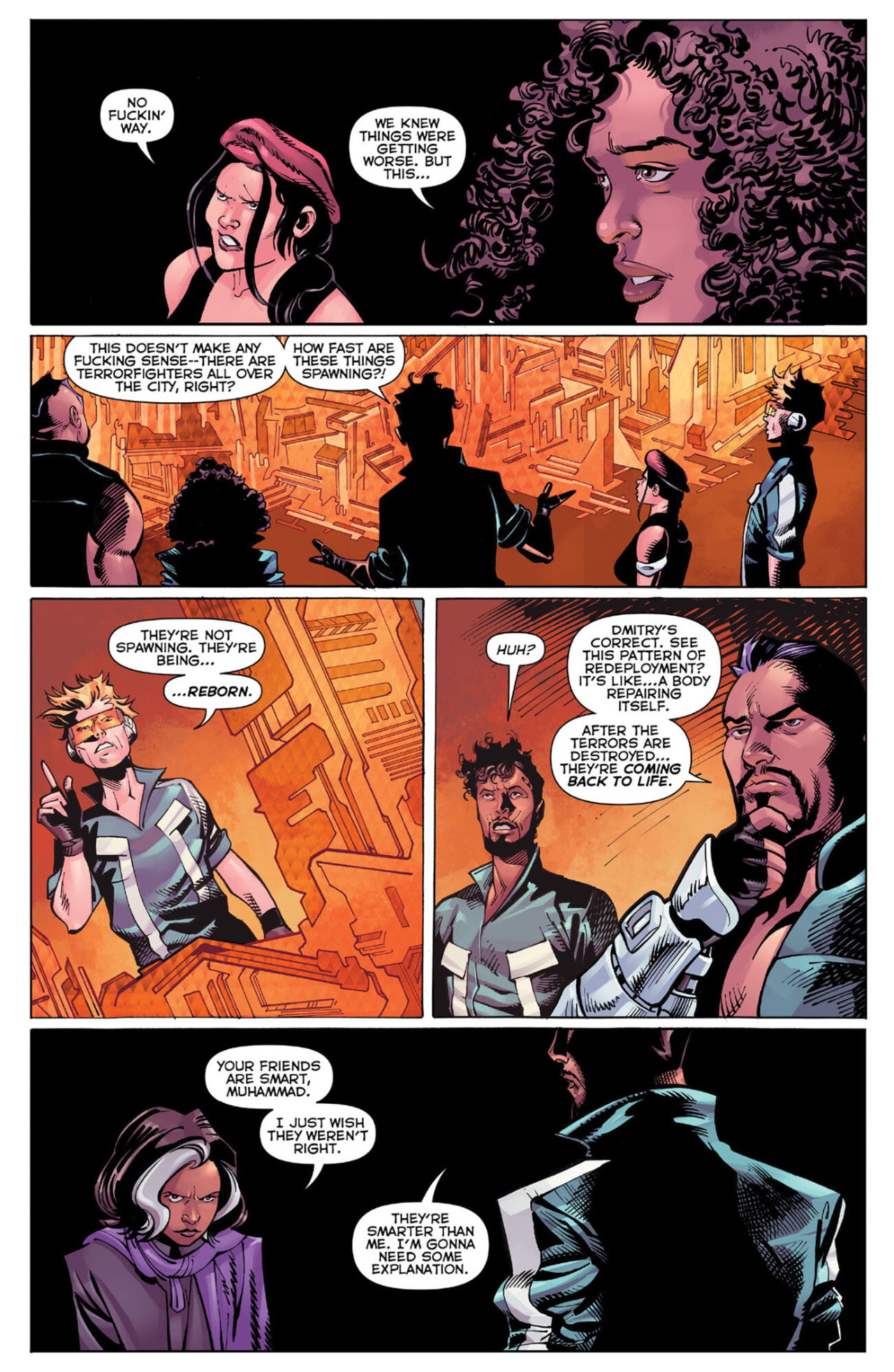 Read online Terrorwar comic -  Issue #4 - 5