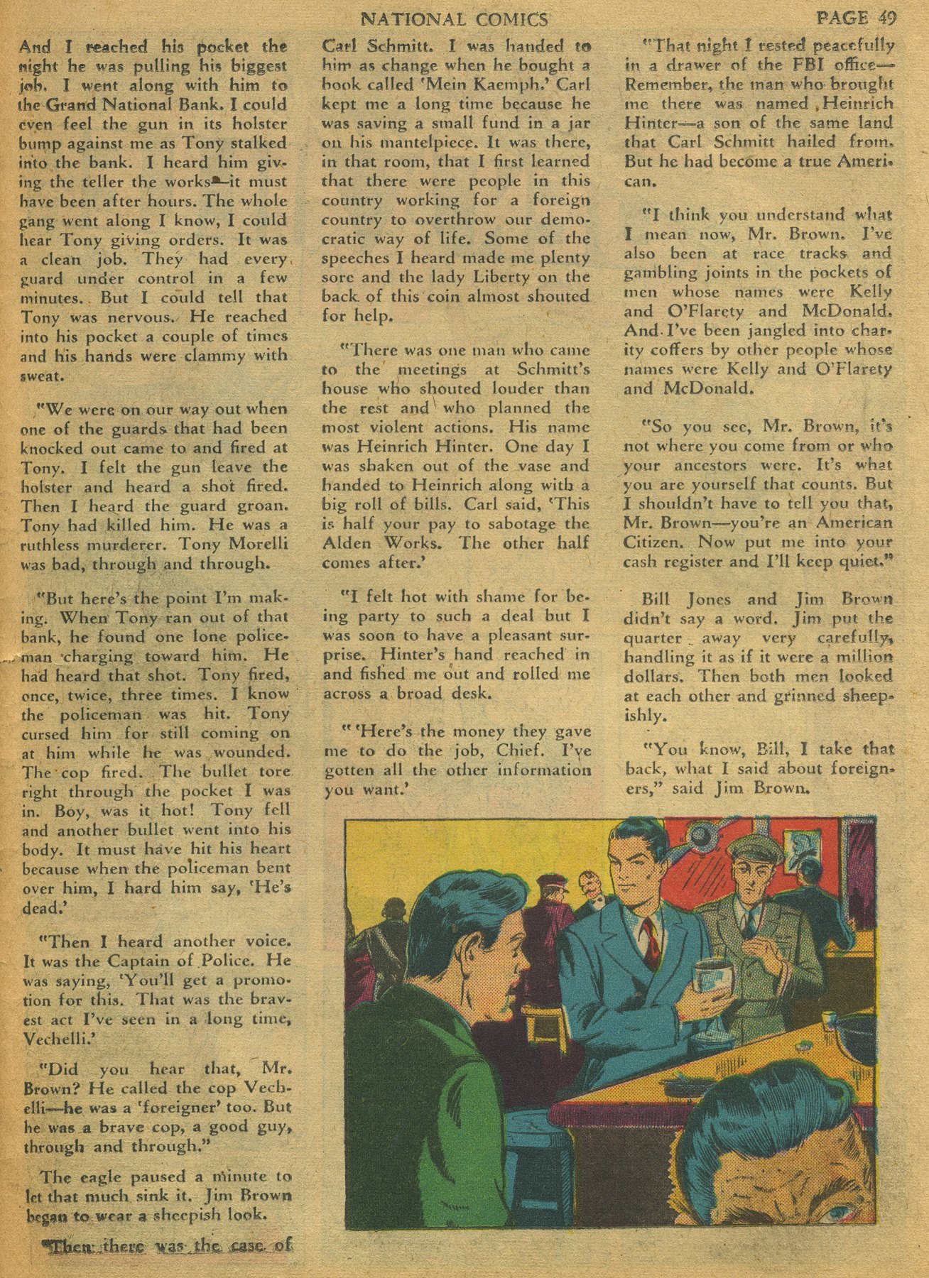 Read online National Comics comic -  Issue #15 - 50