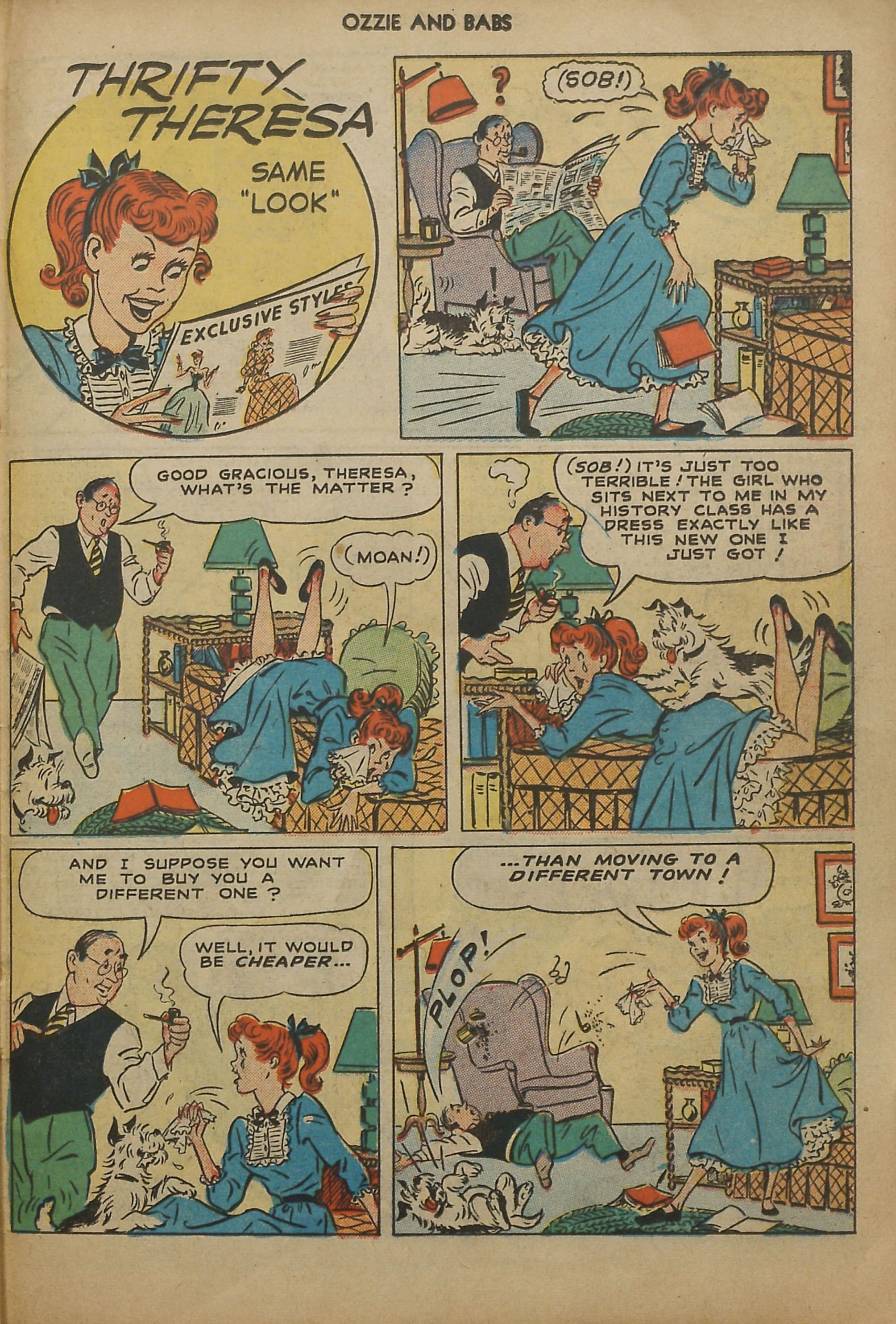 Read online Ozzie And Babs comic -  Issue #5 - 41