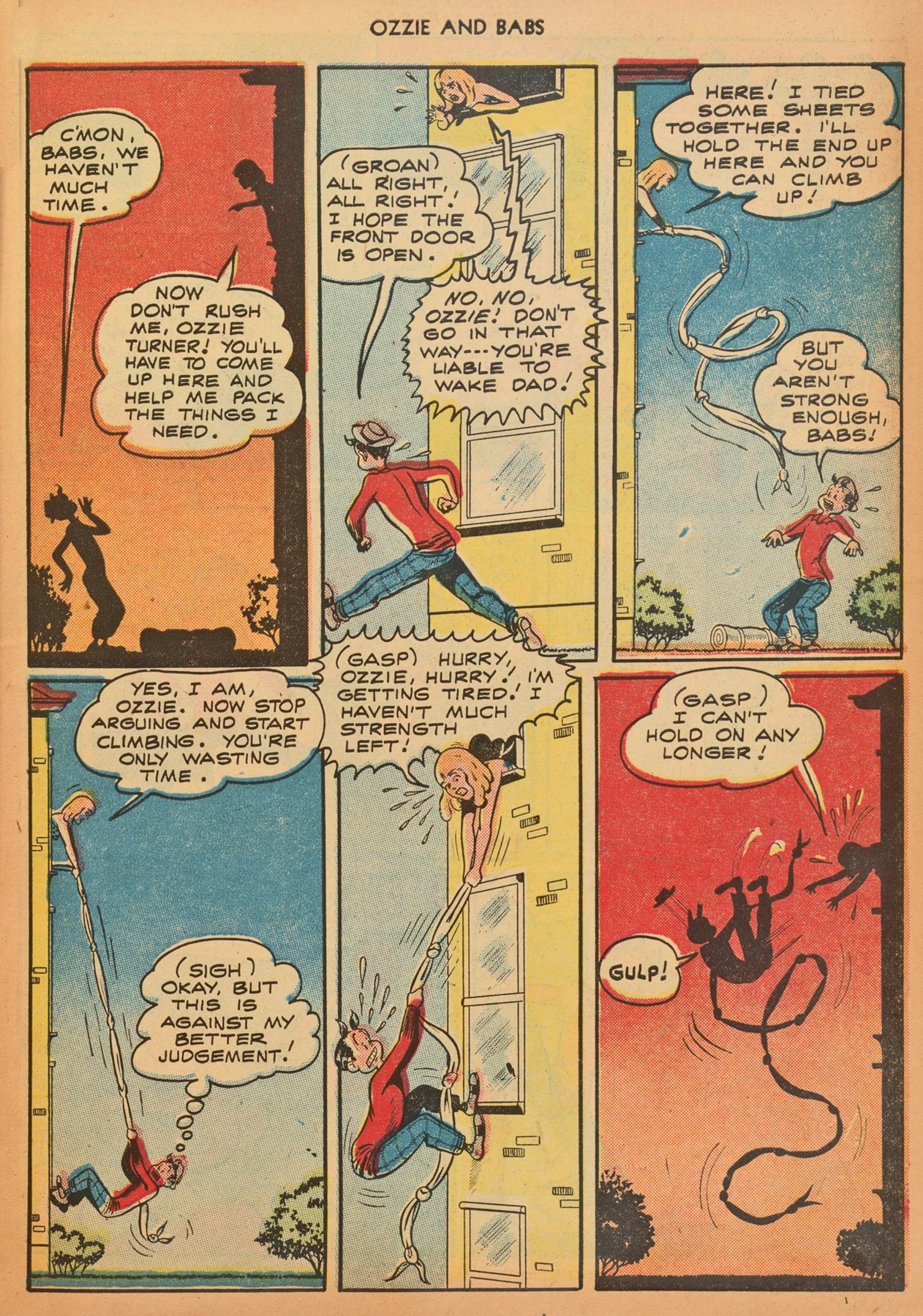 Read online Ozzie And Babs comic -  Issue #4 - 7