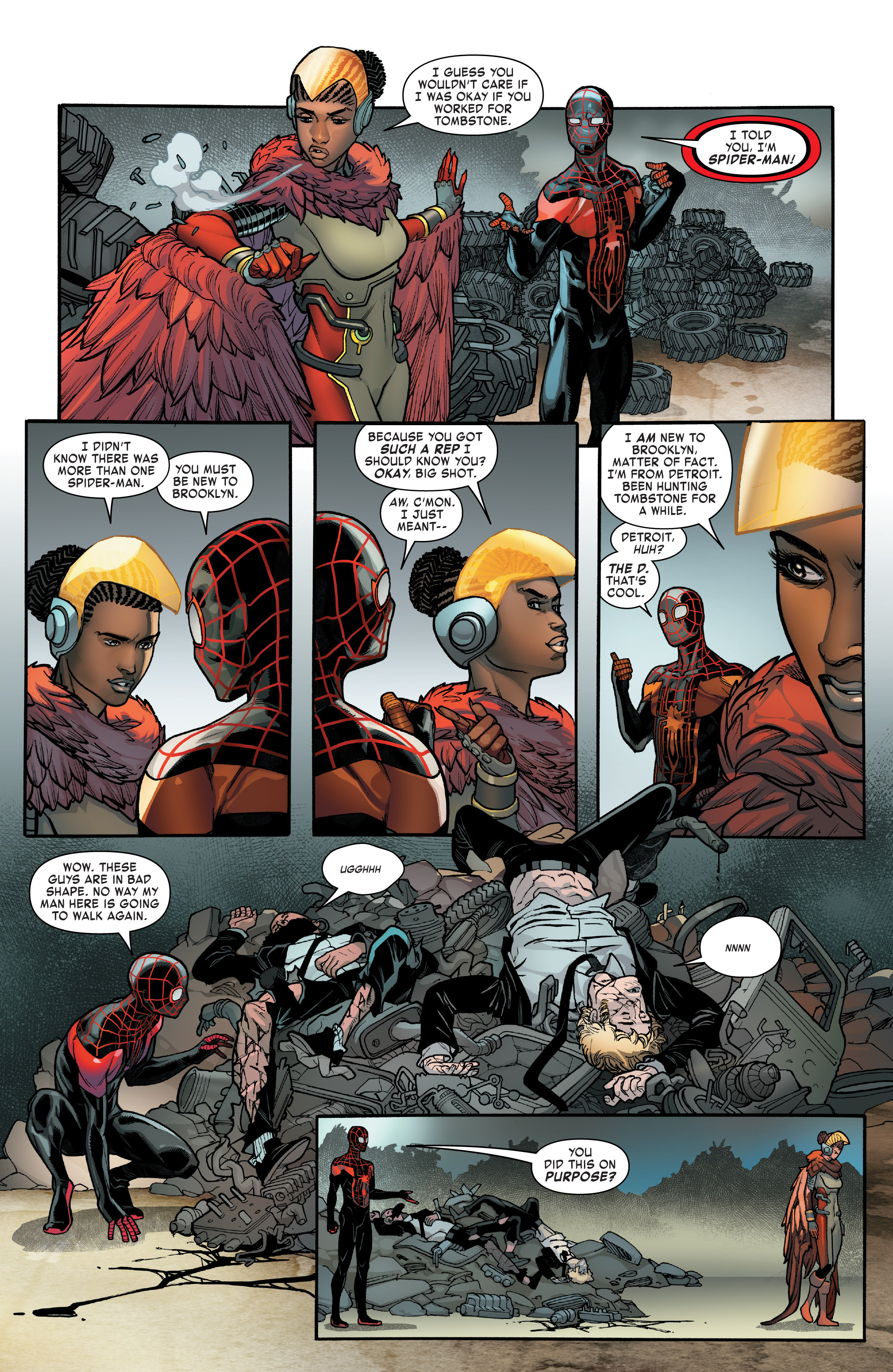 Read online Miles Morales: Spider-Man By Saladin Ahmed Omnibus comic -  Issue # TPB (Part 2) - 13