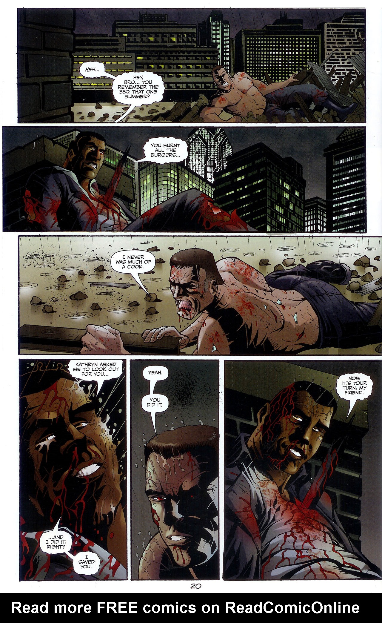 Read online CVO: Covert Vampiric Operations - African Blood comic -  Issue #4 - 21