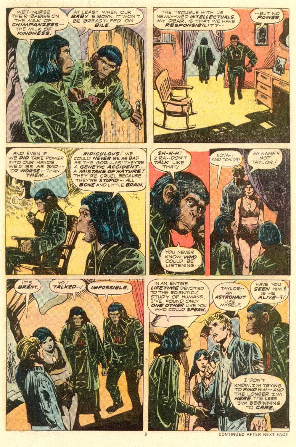 Read online Adventures on the Planet of the Apes comic -  Issue #8 - 4