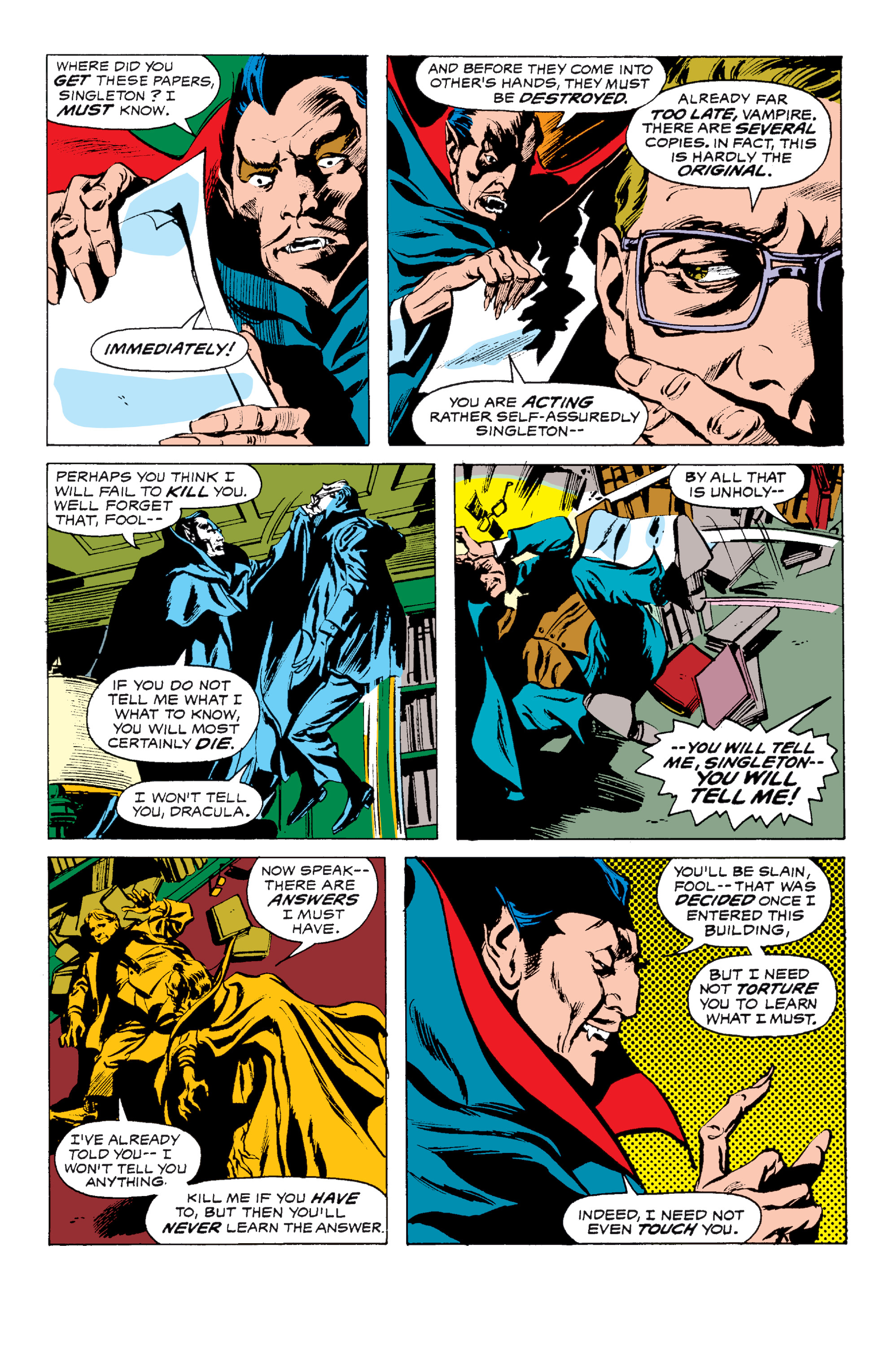 Read online Tomb of Dracula (1972) comic -  Issue # _The Complete Collection 3 (Part 2) - 57