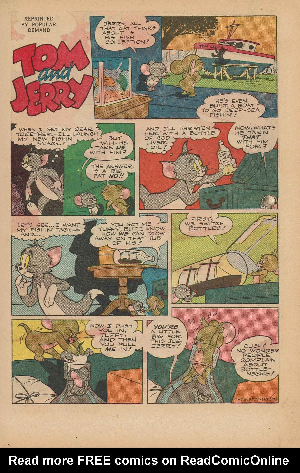 Read online Tom and Jerry The Mouse From T.R.A.P. comic -  Issue # Full - 19