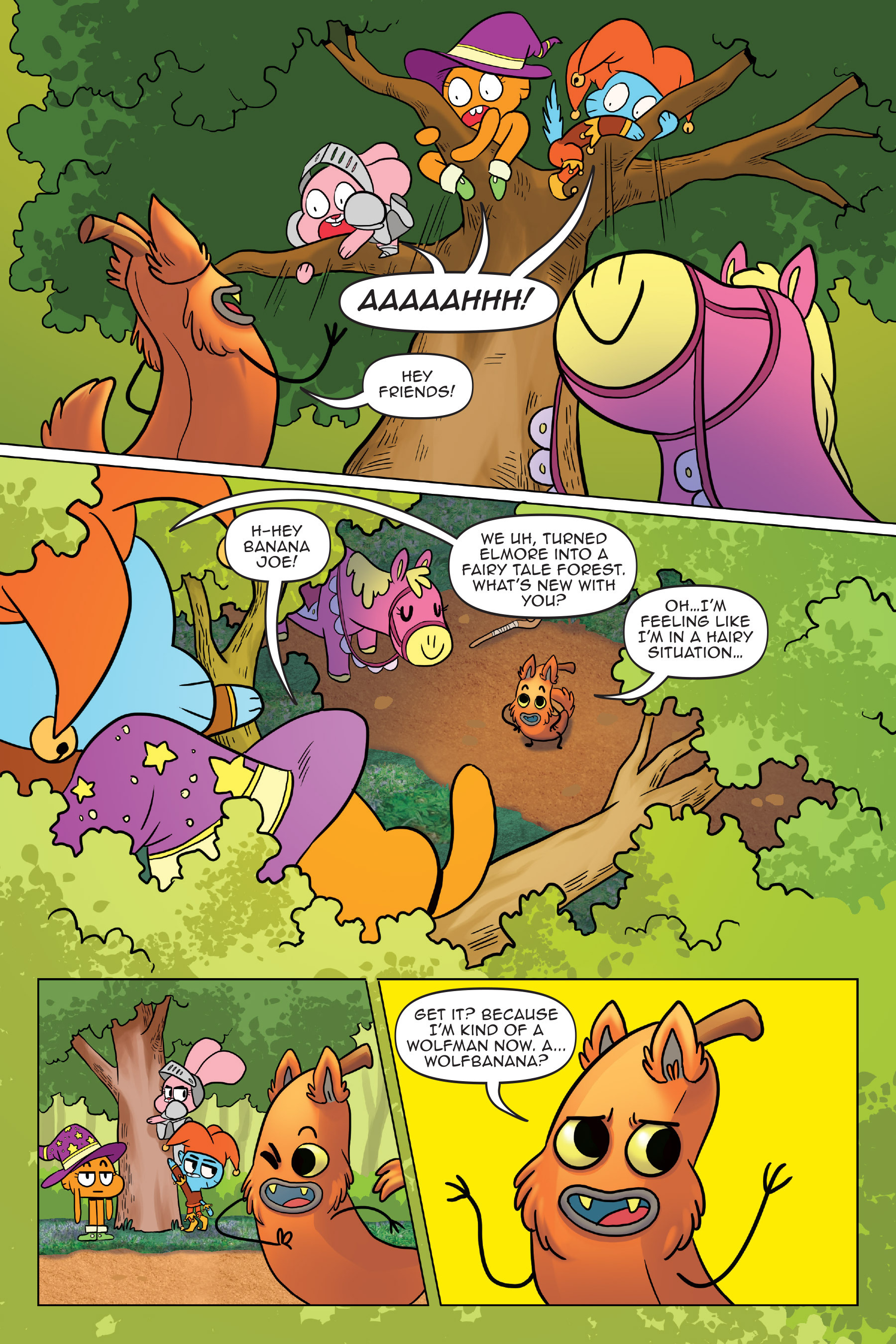 Read online The Amazing World of Gumball: Fairy Tale Trouble comic -  Issue # Full - 66