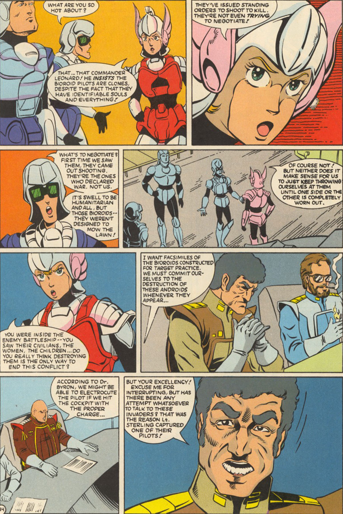Read online Robotech Masters comic -  Issue #8 - 18