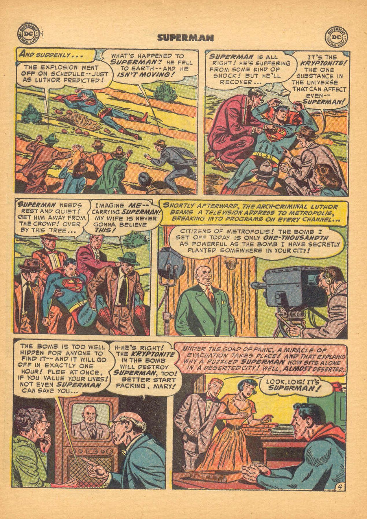 Read online Superman (1939) comic -  Issue #89 - 34