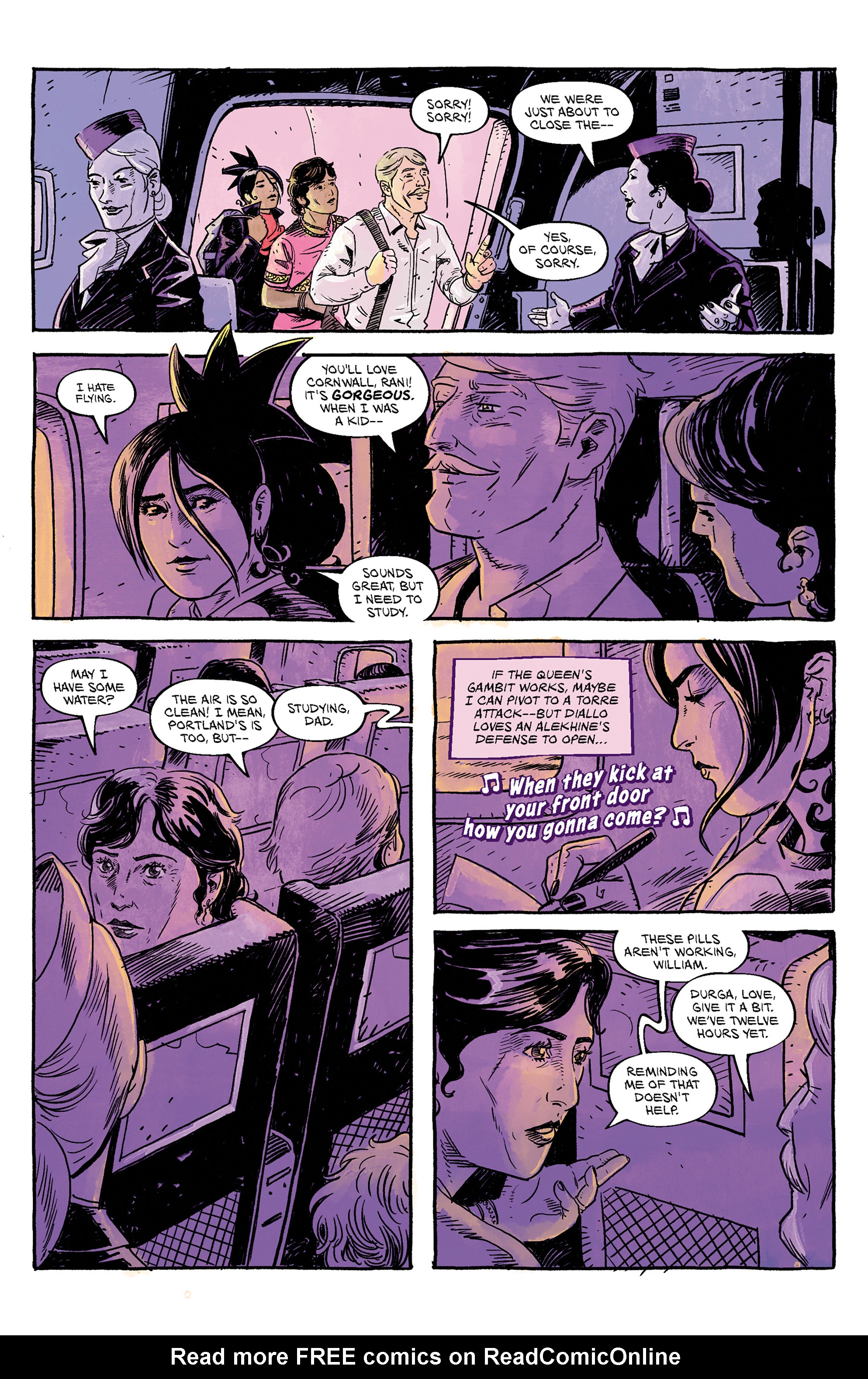 Read online The Once and Future Queen comic -  Issue #1 - 4