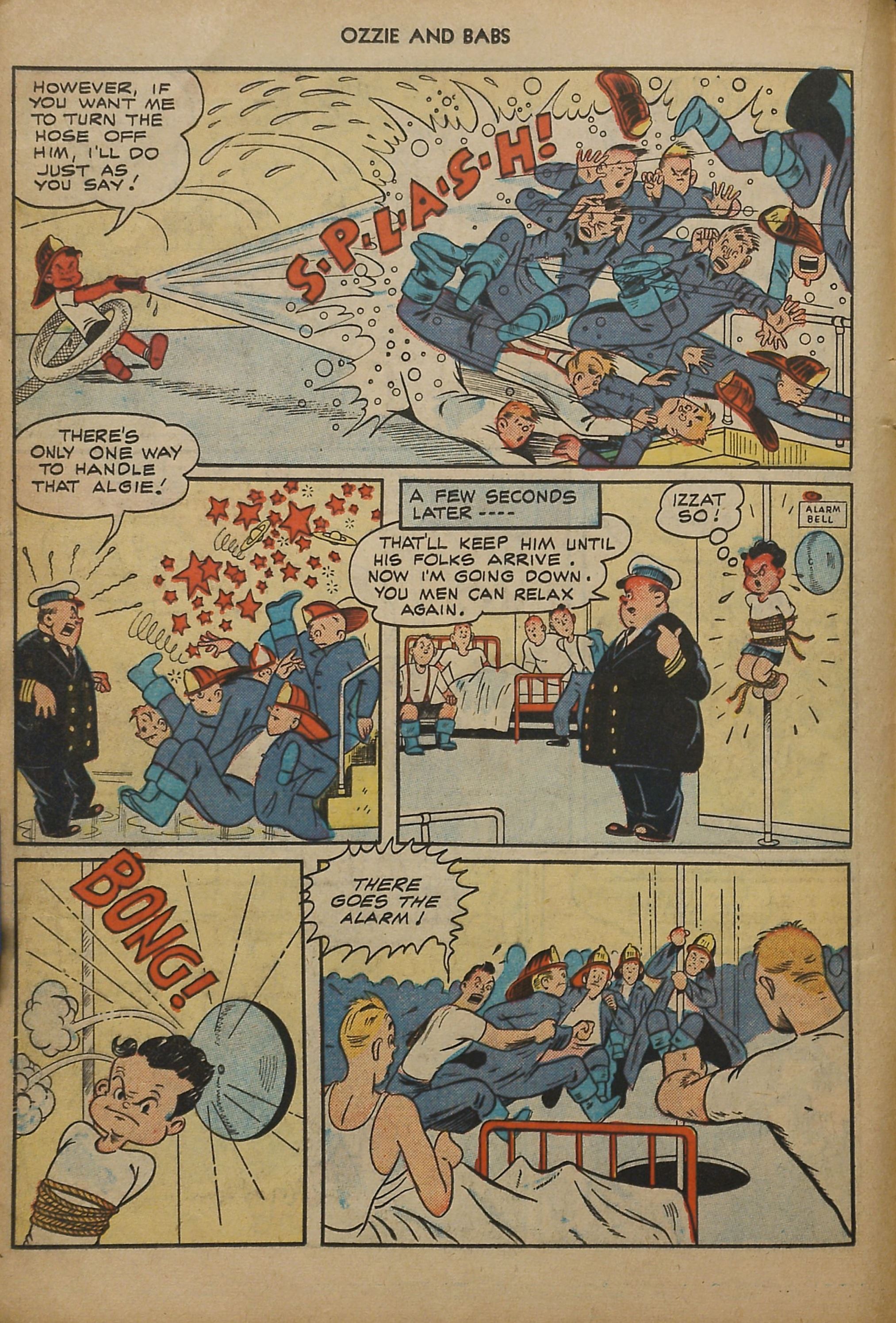 Read online Ozzie And Babs comic -  Issue #5 - 16