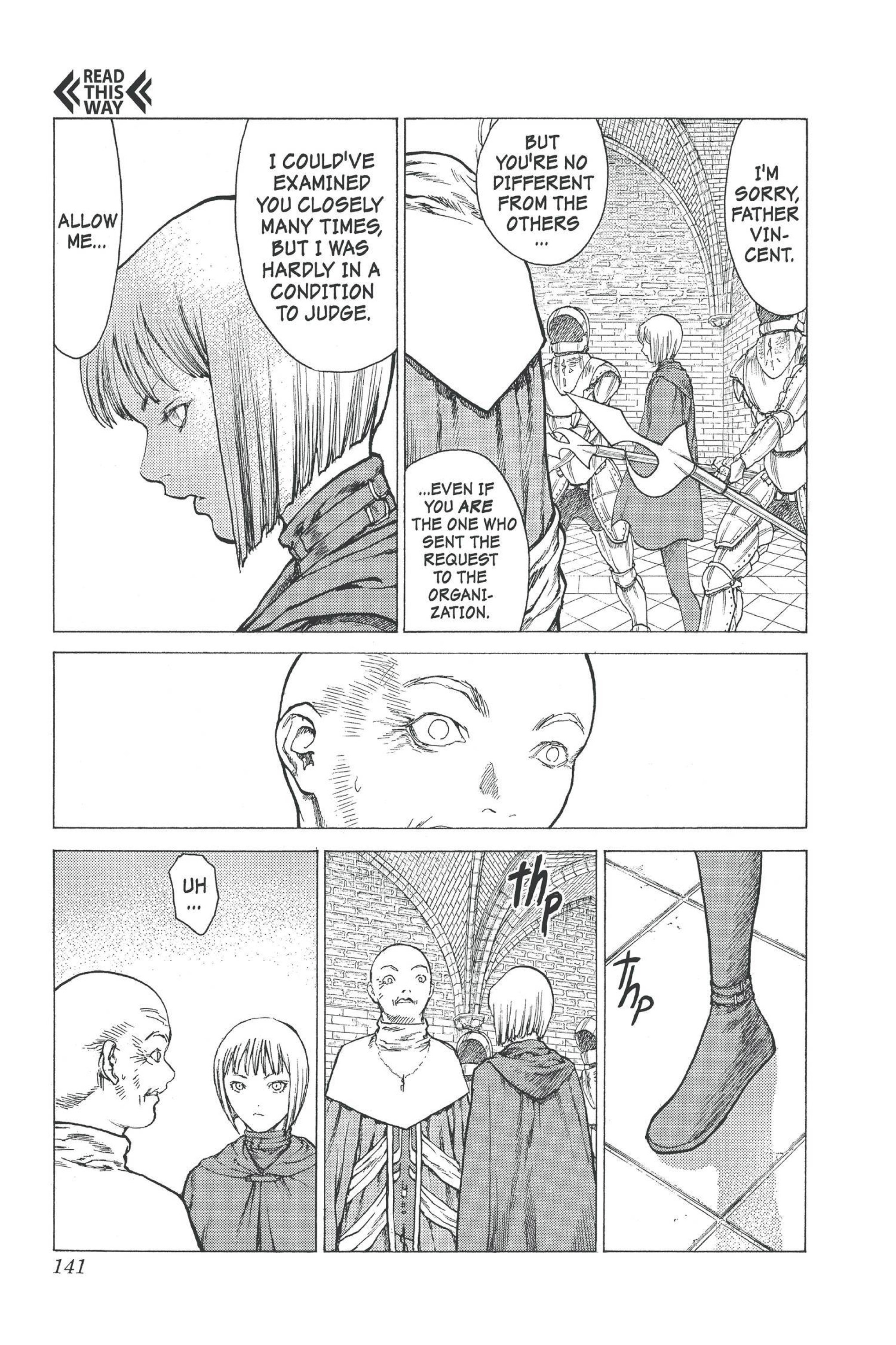 Read online Claymore comic -  Issue #2 - 135