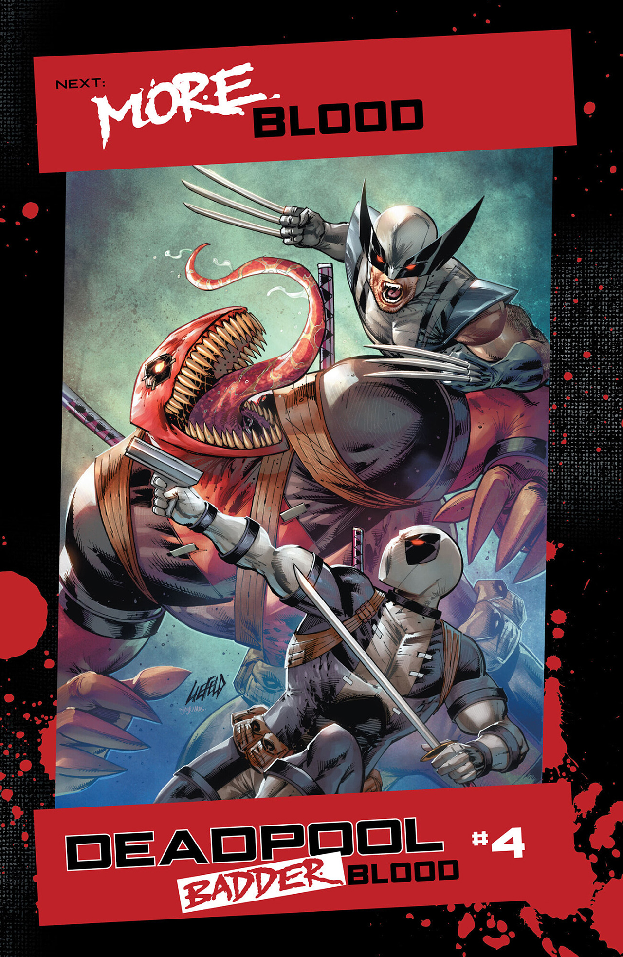 Read online Deadpool: Badder Blood comic -  Issue #3 - 25