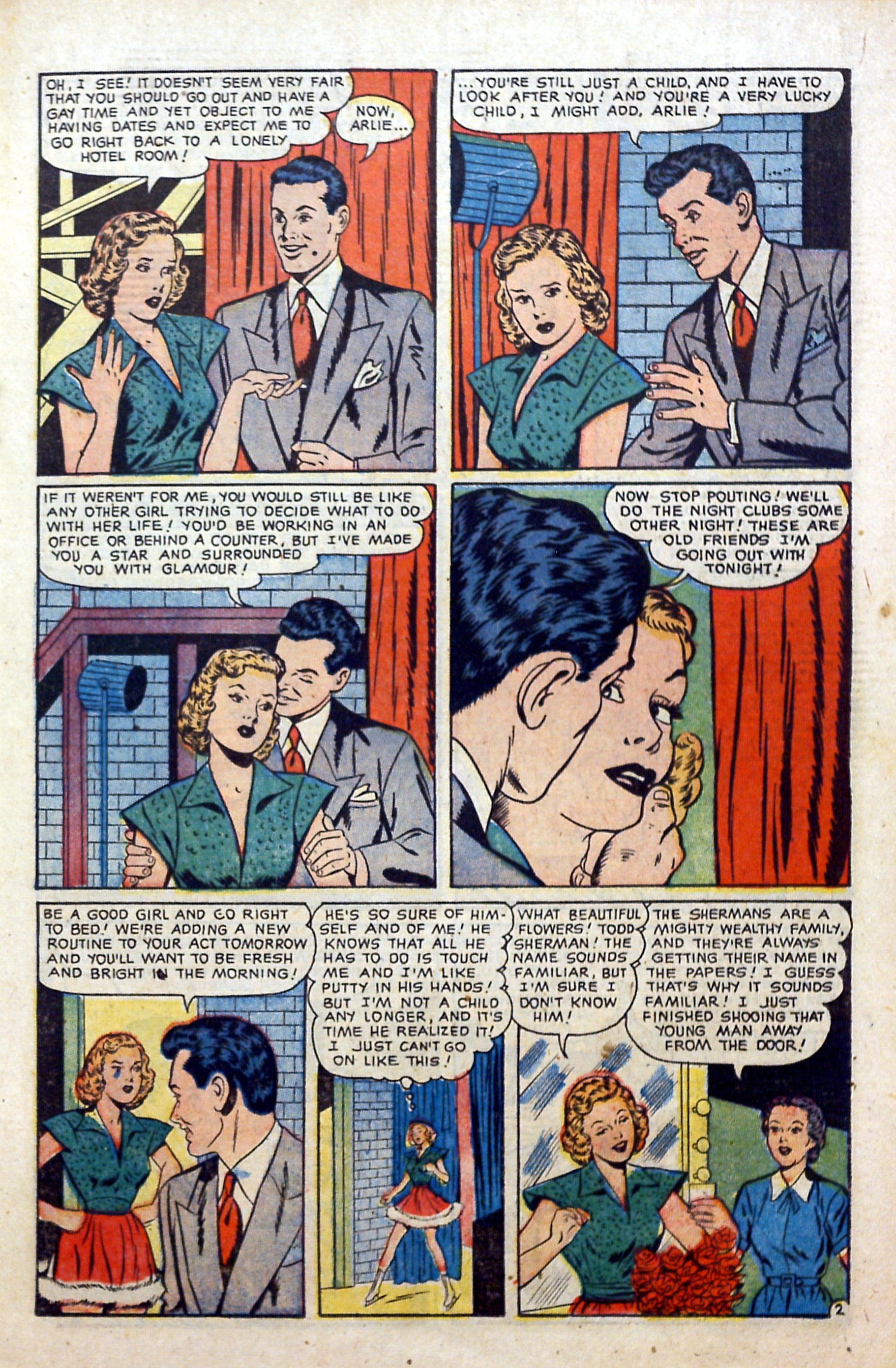 Read online Glamorous Romances comic -  Issue #61 - 19