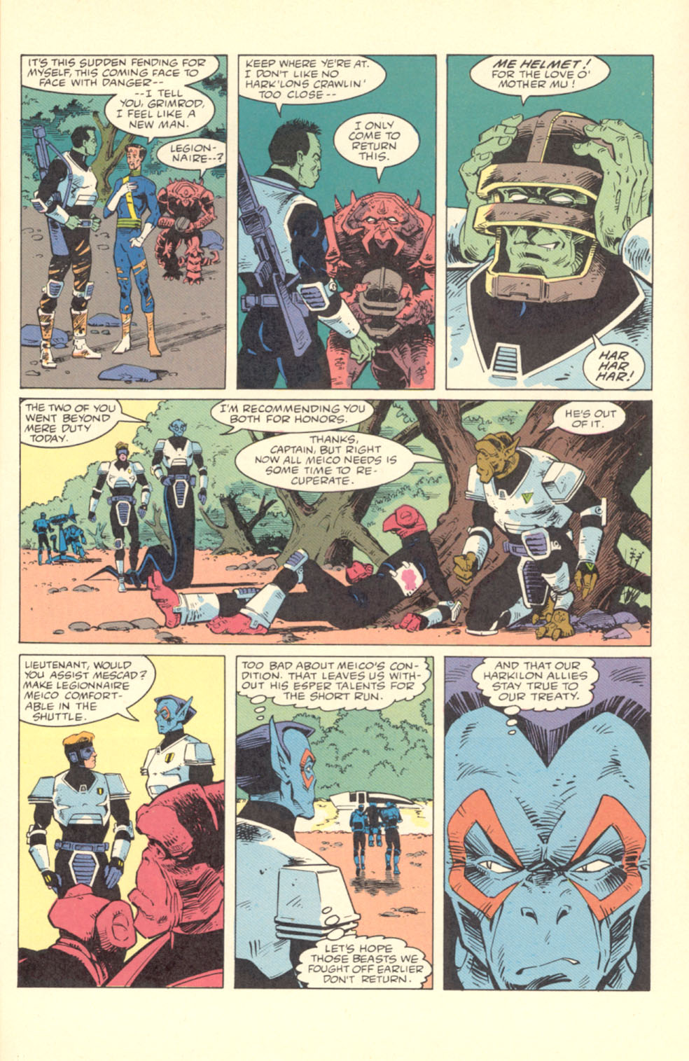 Read online Alien Legion comic -  Issue #10 - 25