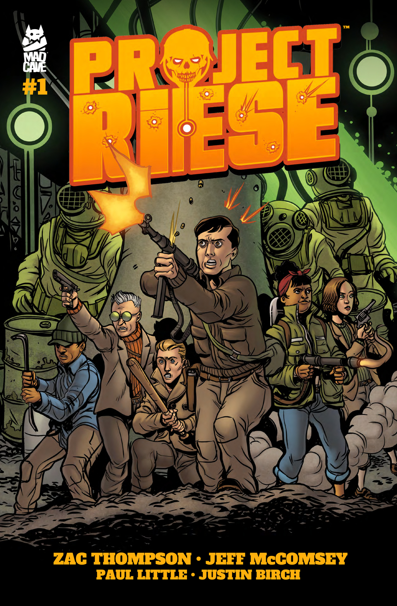 Read online Project Riese comic -  Issue #1 - 1