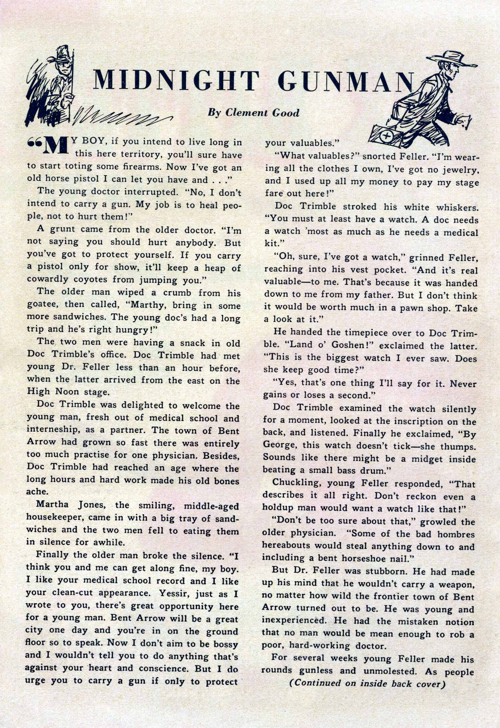 Read online Tex Ritter Western comic -  Issue #19 - 2