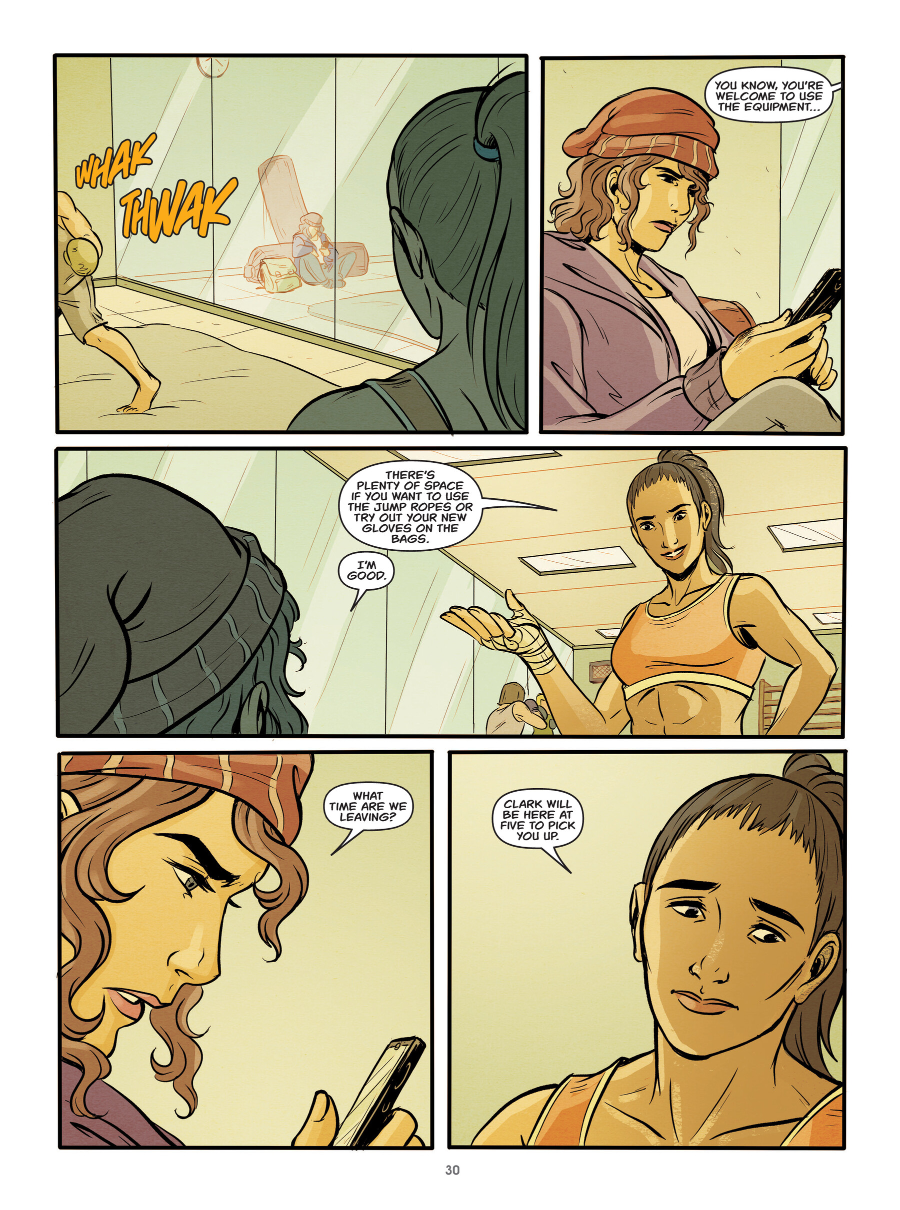 Read online Eight Limbs comic -  Issue # TPB - 30