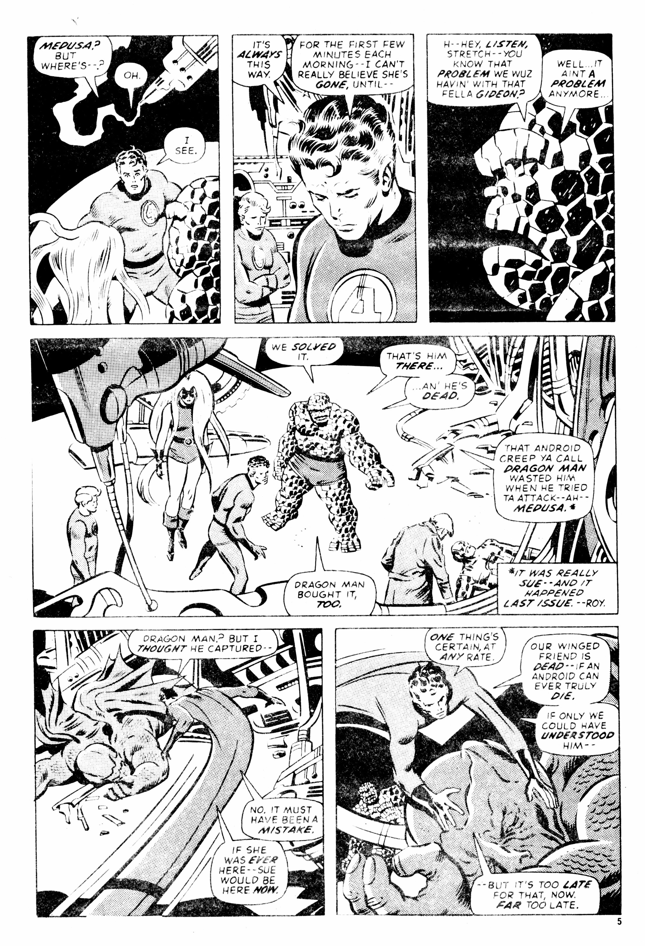 Read online Fantastic Four (1982) comic -  Issue #4 - 5