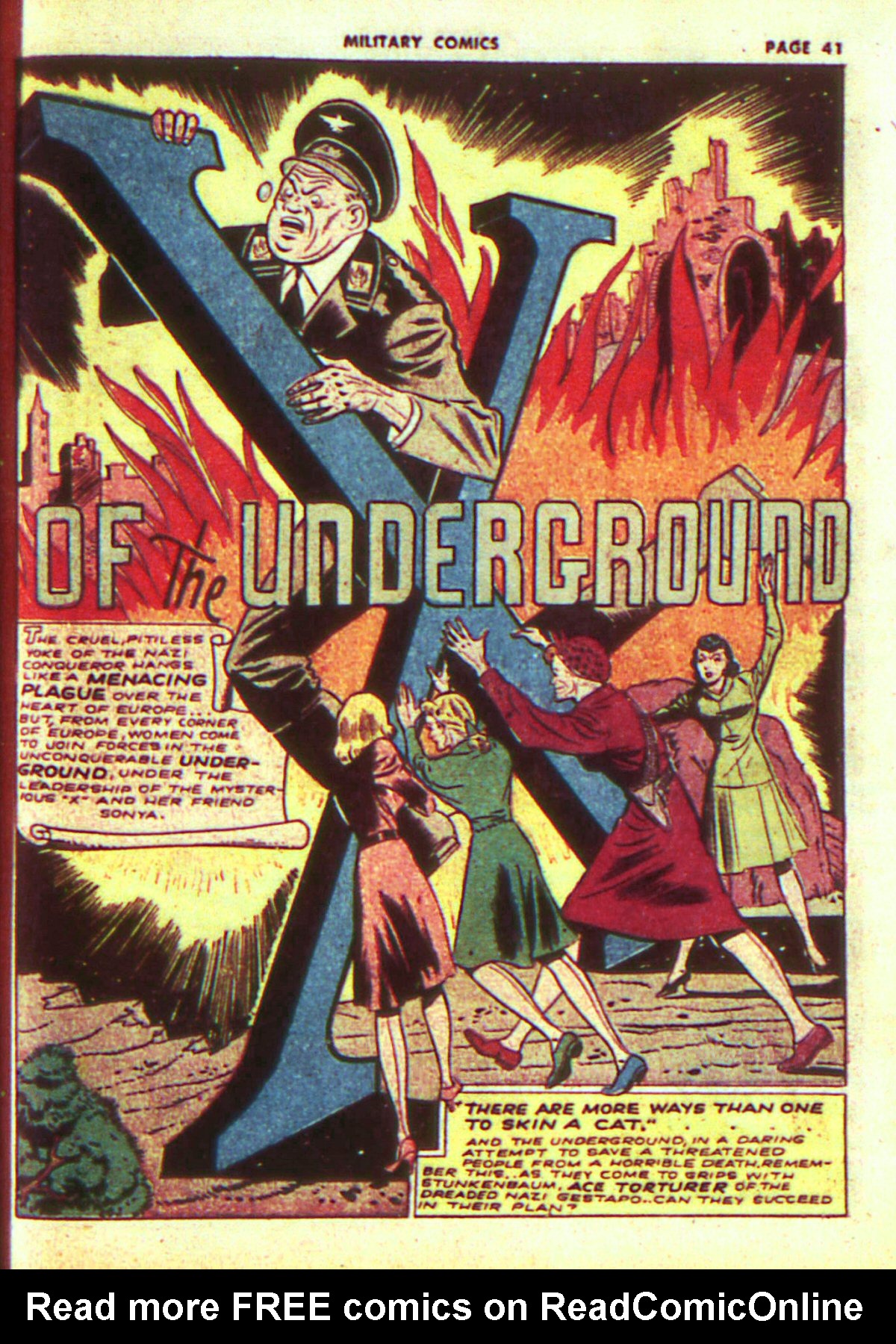 Read online Military Comics comic -  Issue #13 - 43