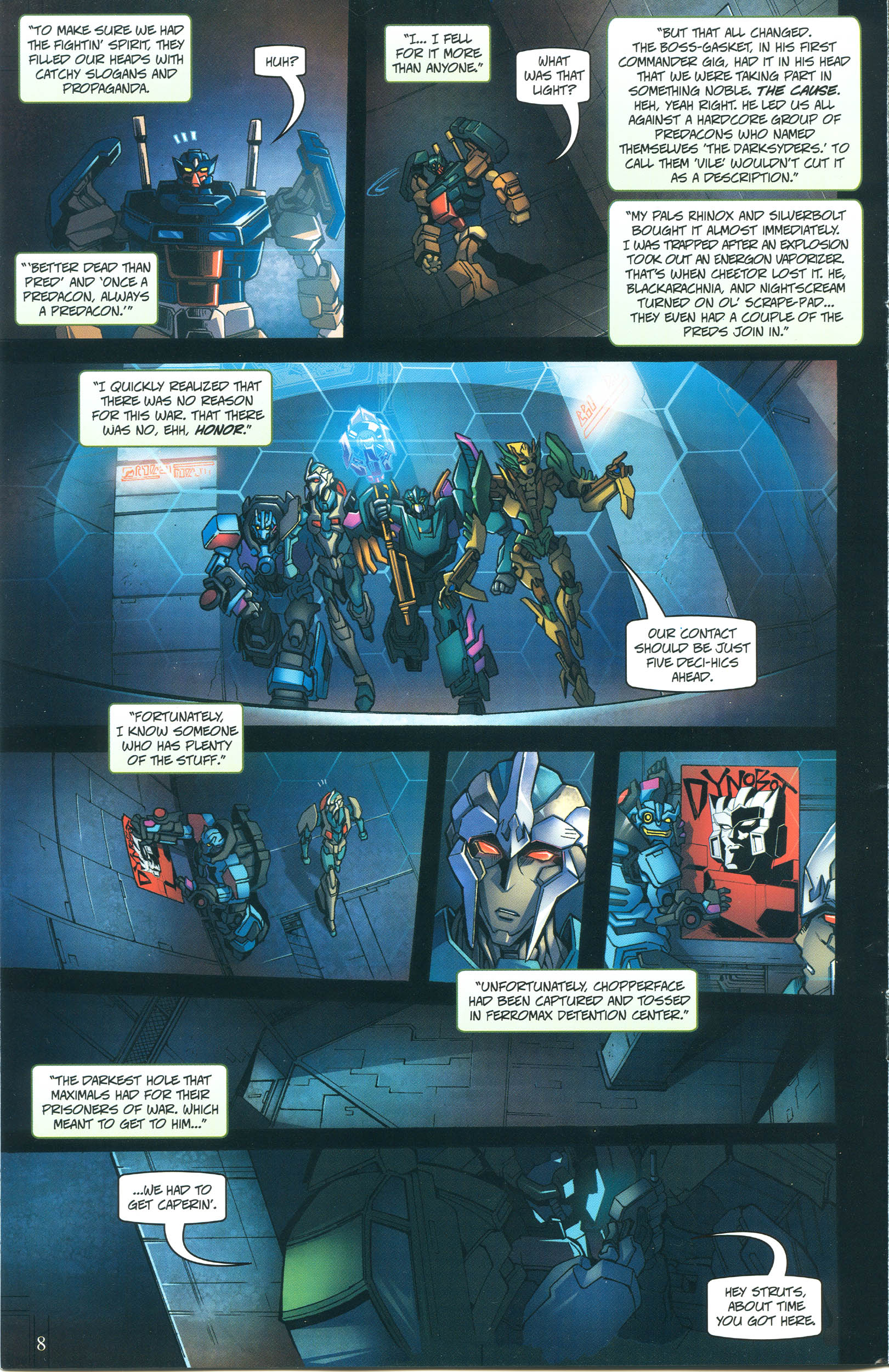 Read online Transformers: Collectors' Club comic -  Issue #55 - 8