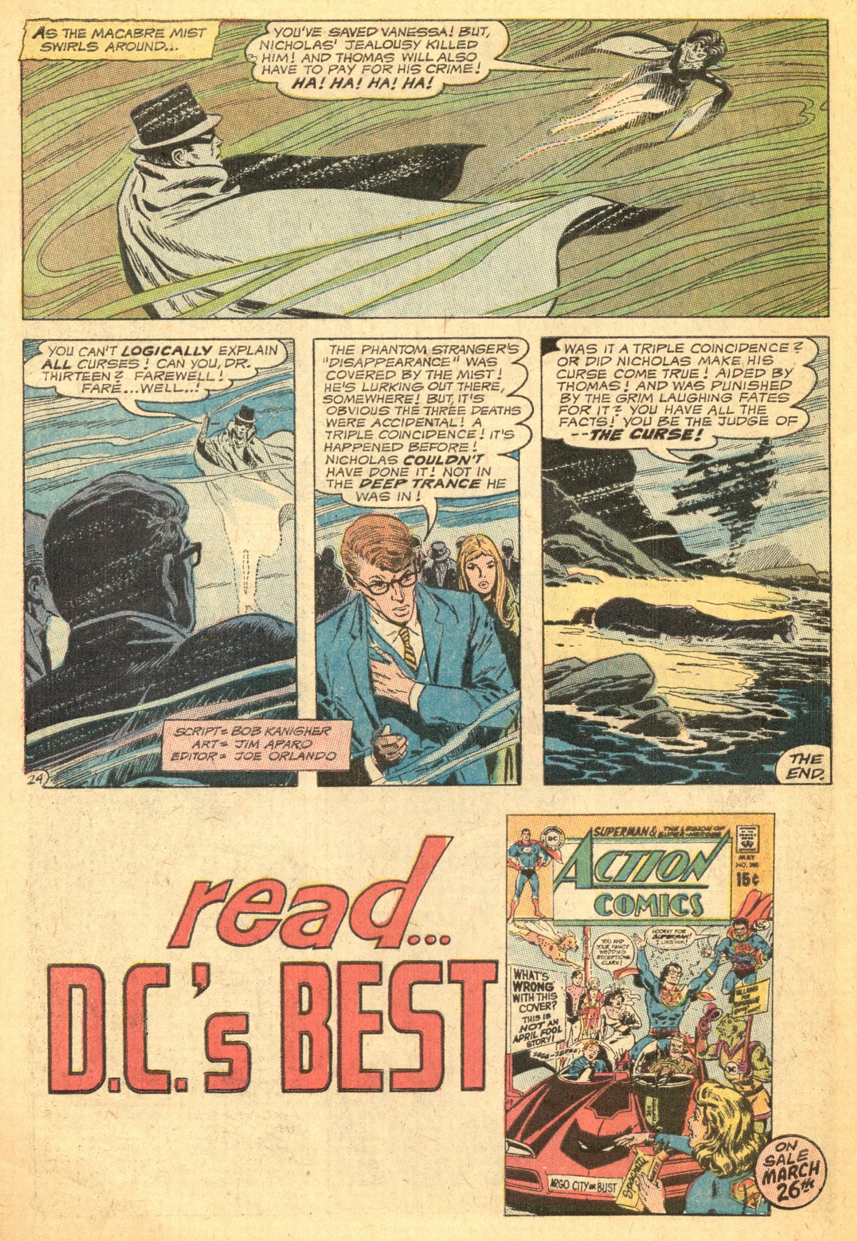 Read online The Phantom Stranger (1969) comic -  Issue #7 - 31