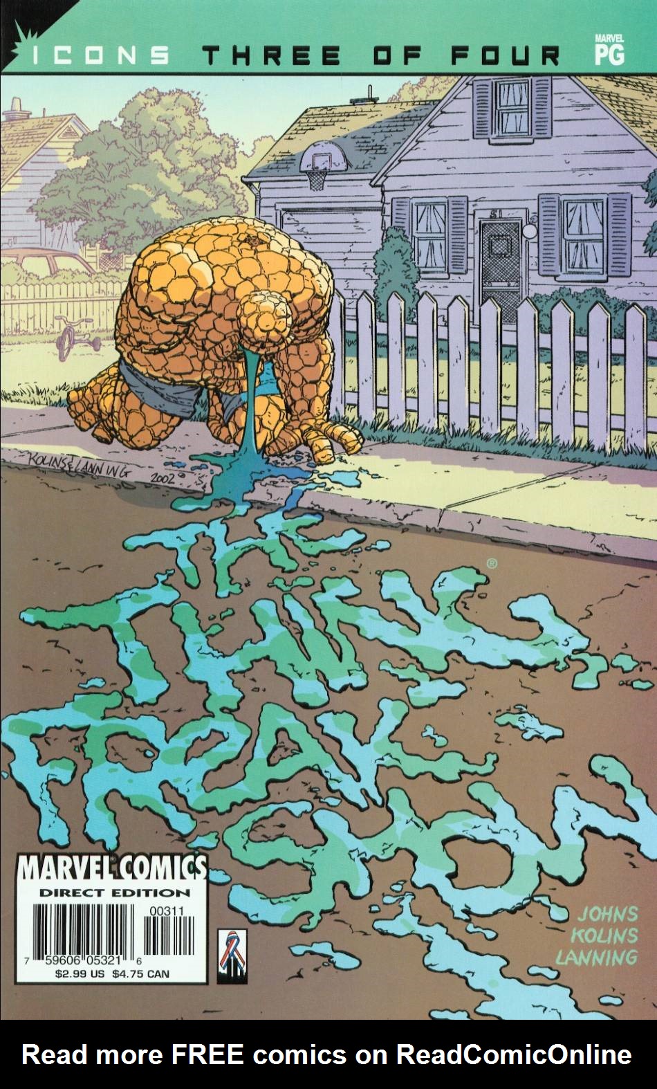 Read online The Thing: Freakshow comic -  Issue #3 - 1