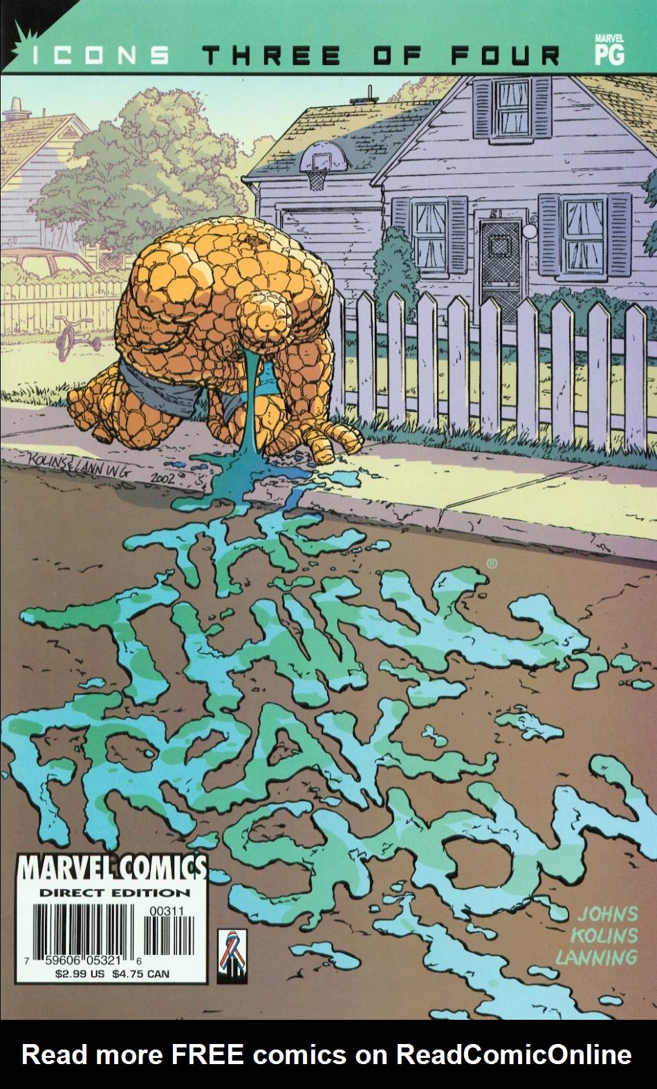 Read online The Thing: Freakshow comic -  Issue #3 - 1