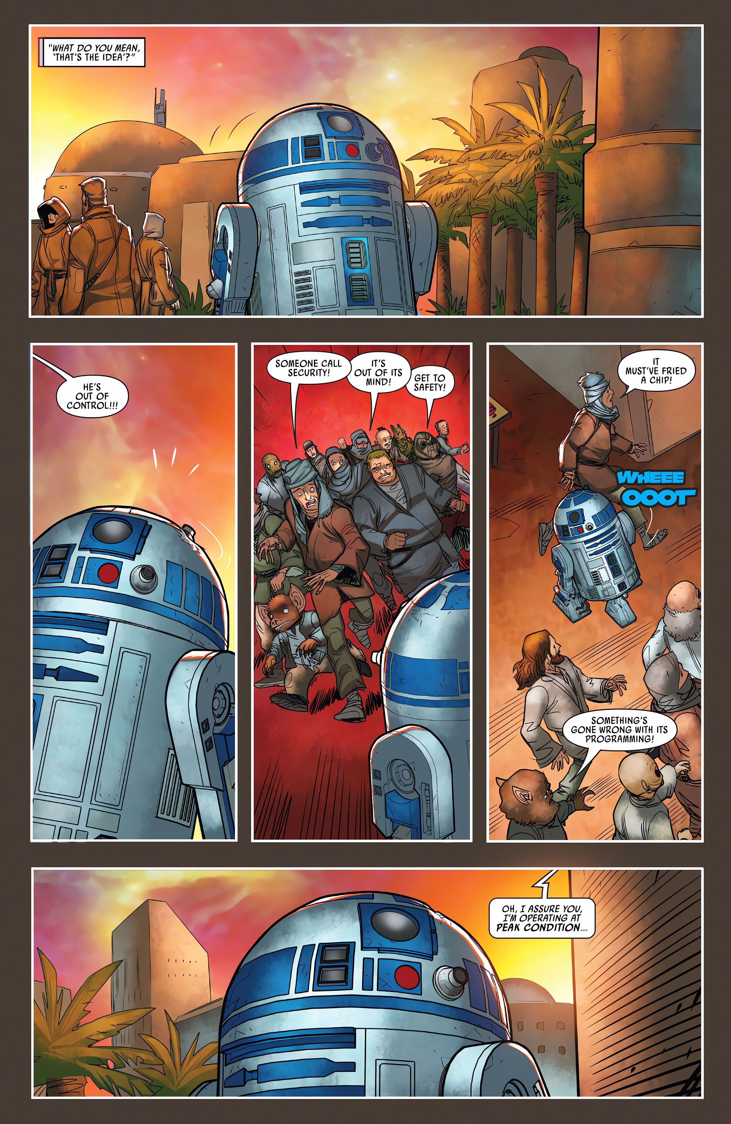 Read online Star Wars: Dark Droids - D-Squad comic -  Issue #1 - 21