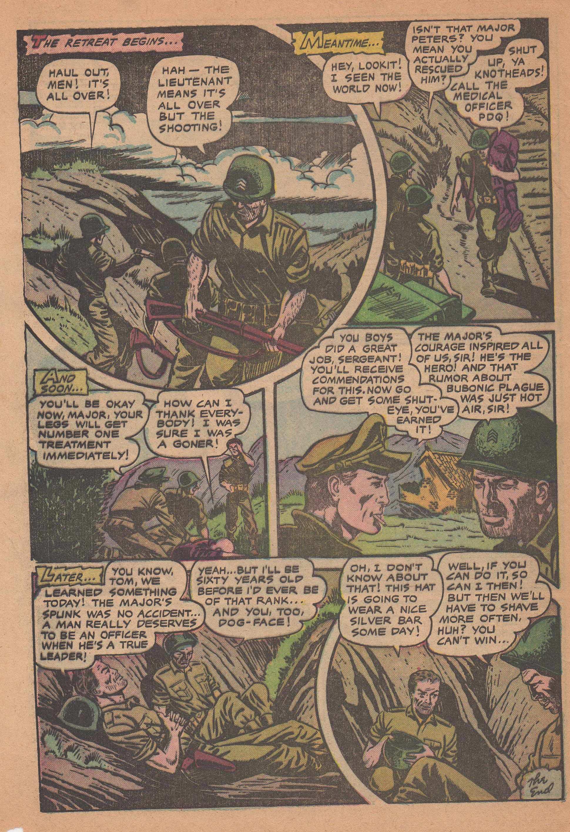 Read online Men in Action (1957) comic -  Issue #2 - 35