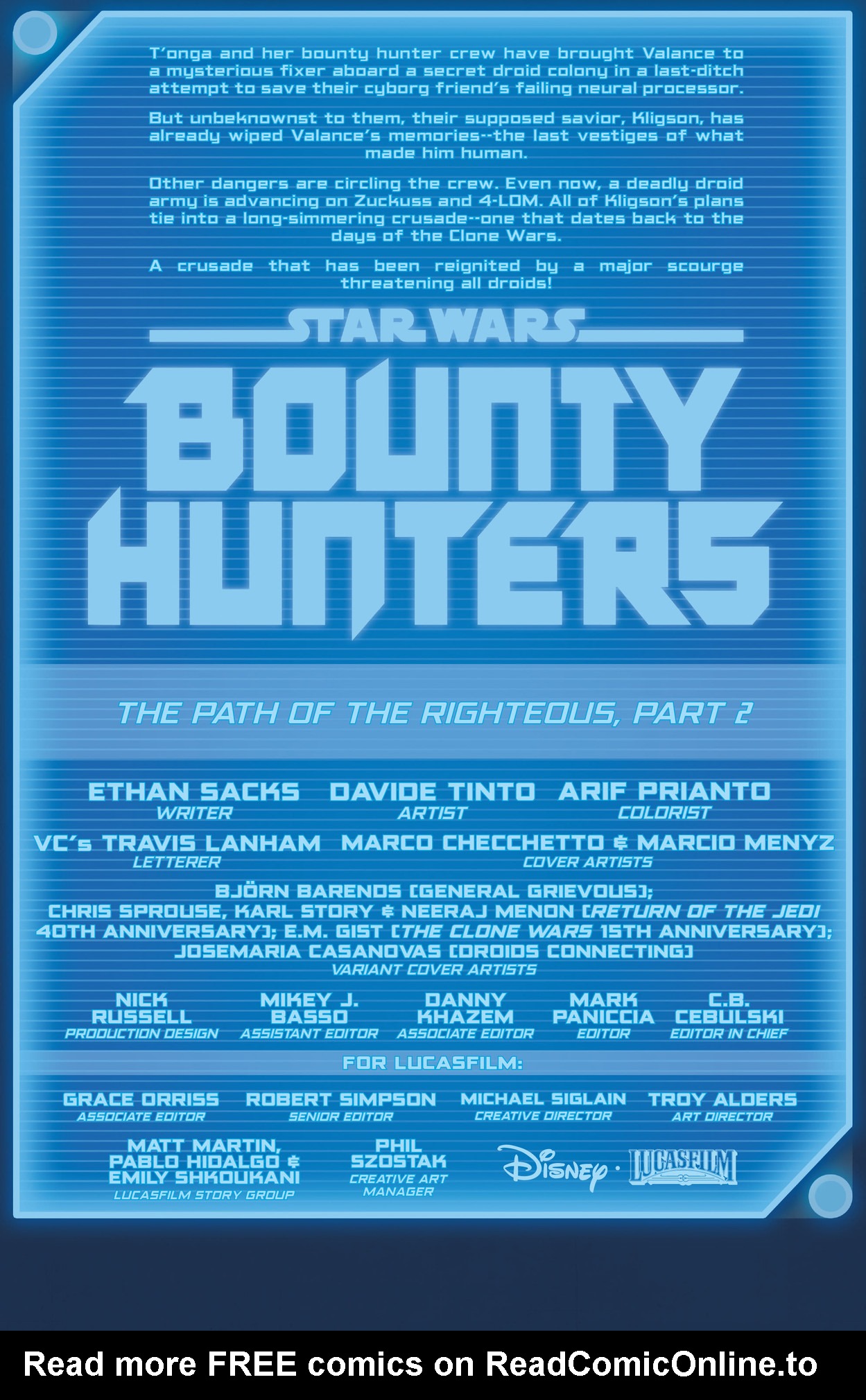 Read online Star Wars: Bounty Hunters comic -  Issue #38 - 2