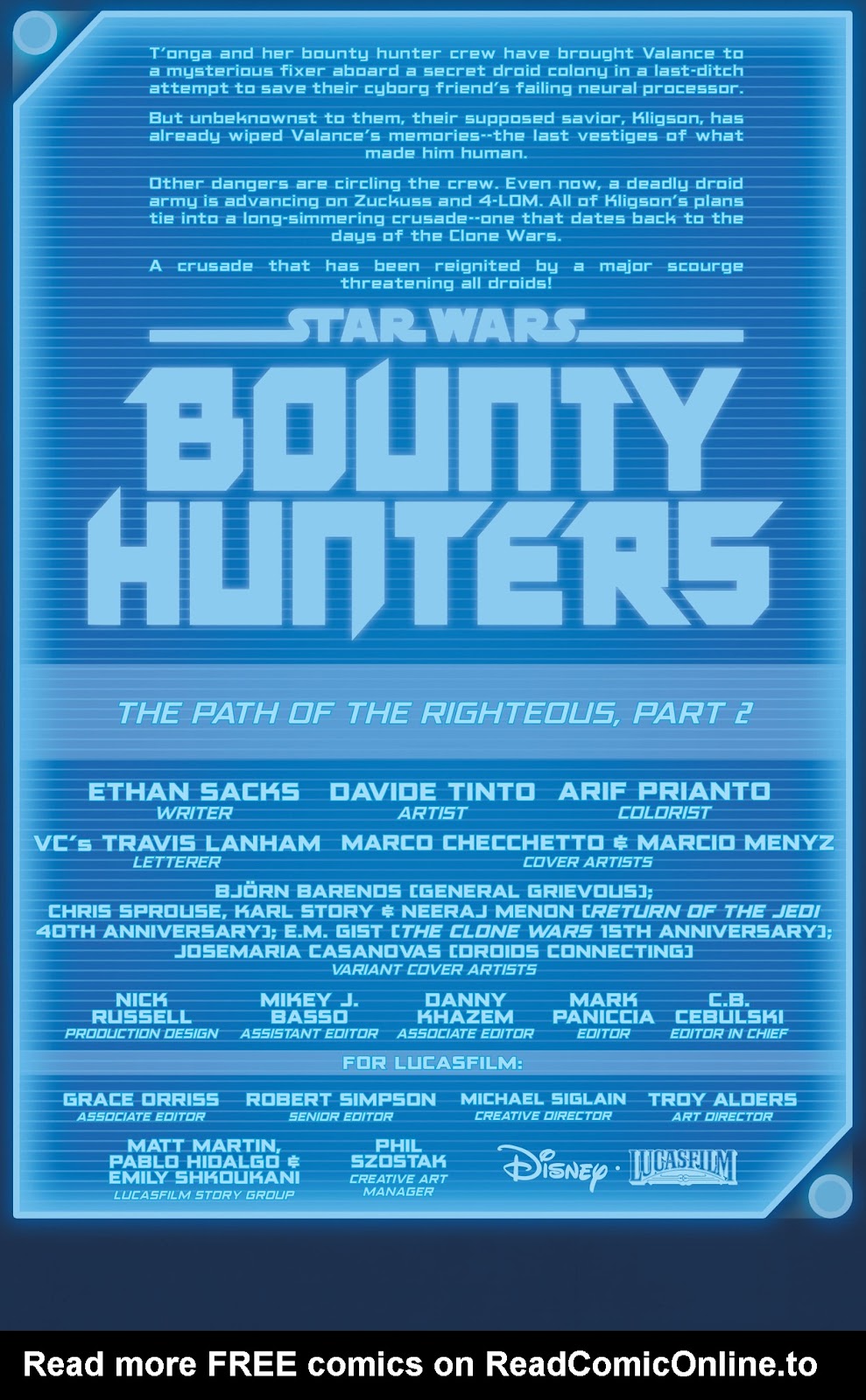 Star Wars: Bounty Hunters issue 38 - Page 2
