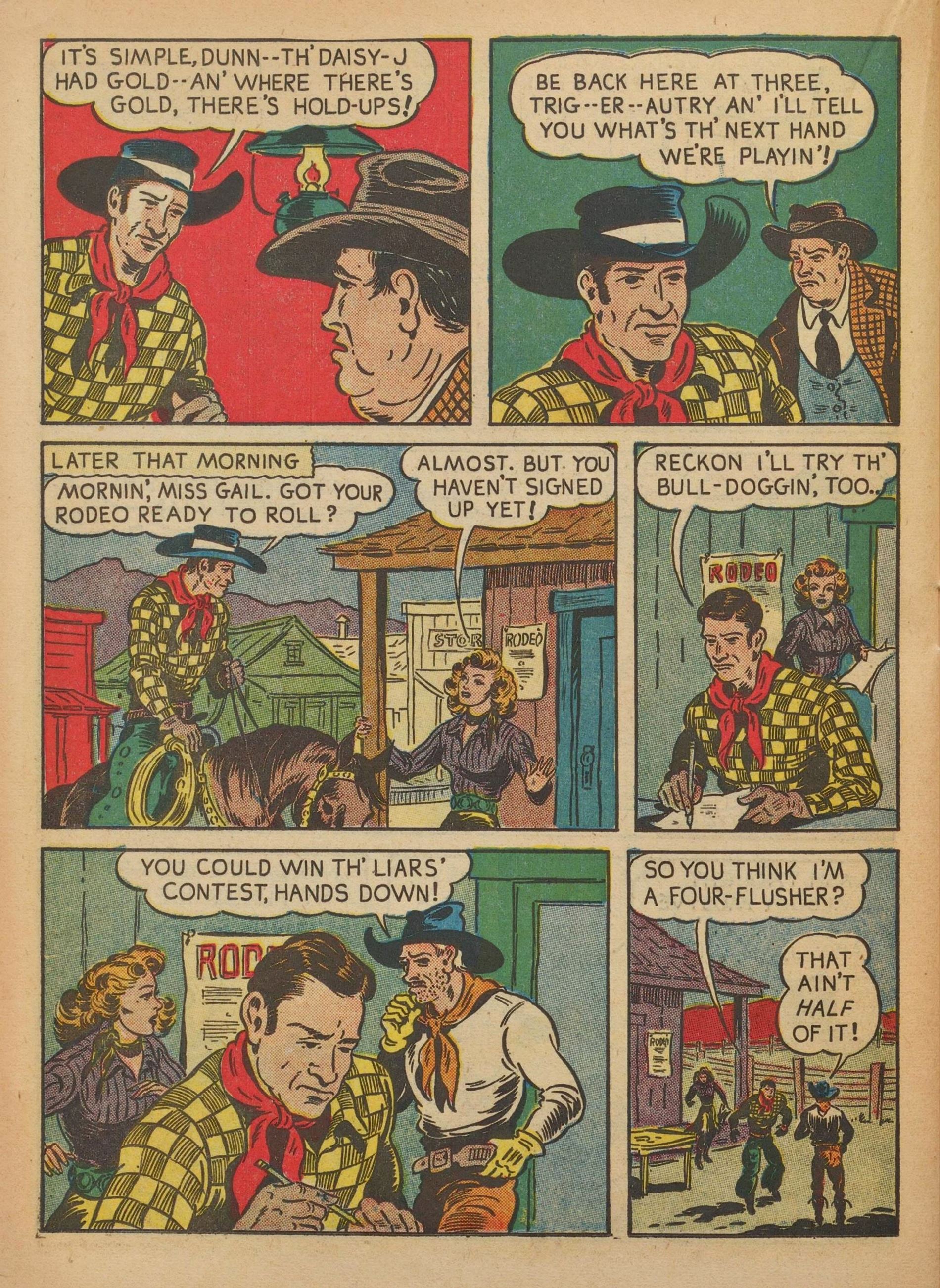 Read online Gene Autry Comics comic -  Issue #8 - 40