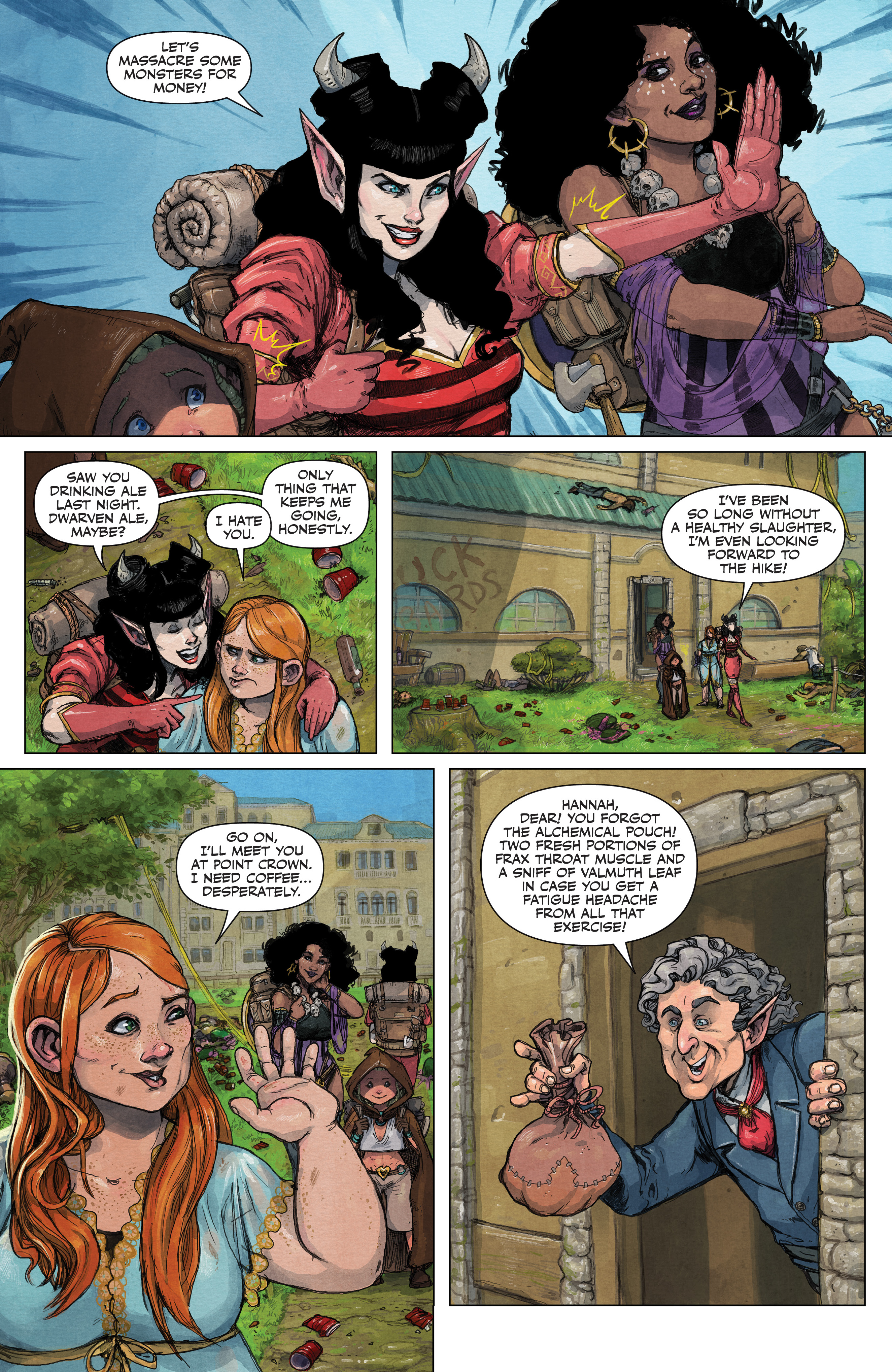 Read online Rat Queens (2017) comic -  Issue #1 - 5