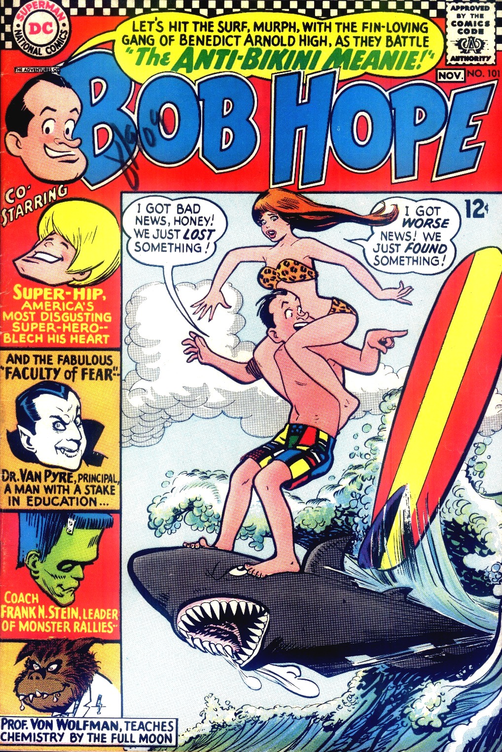 Read online The Adventures of Bob Hope comic -  Issue #101 - 1
