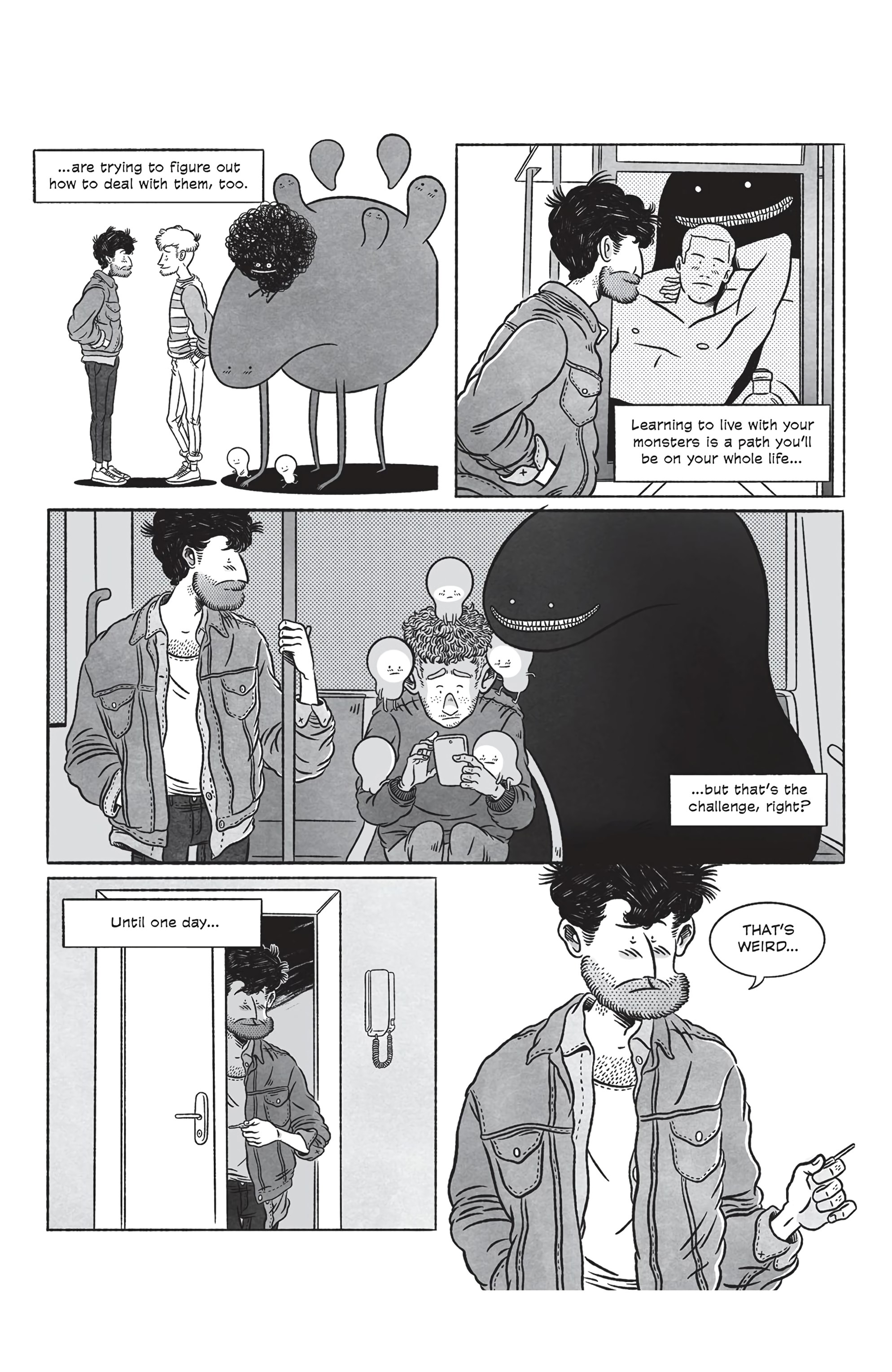 Read online Monstermind: Dealing with Anxiety & Self-Doubt comic -  Issue # TPB - 110