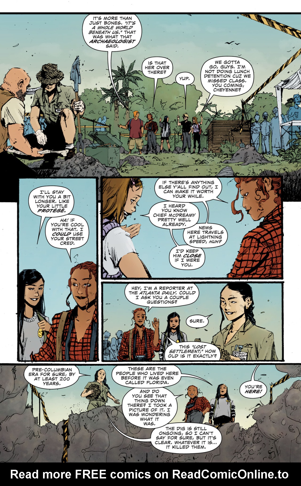 Read online Dark Spaces: Good Deeds comic -  Issue #3 - 14